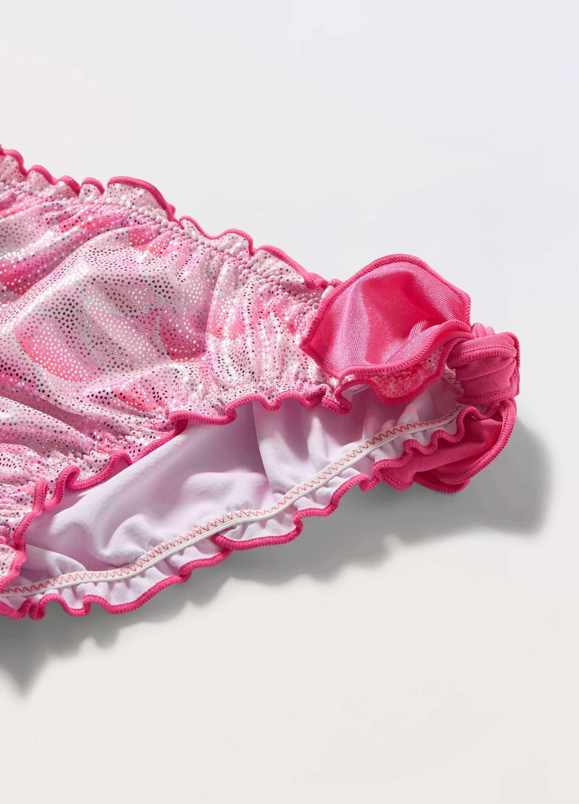 Costume slip con stampa bambina