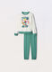 Set pigiama lungo in puro cotone bambino_0