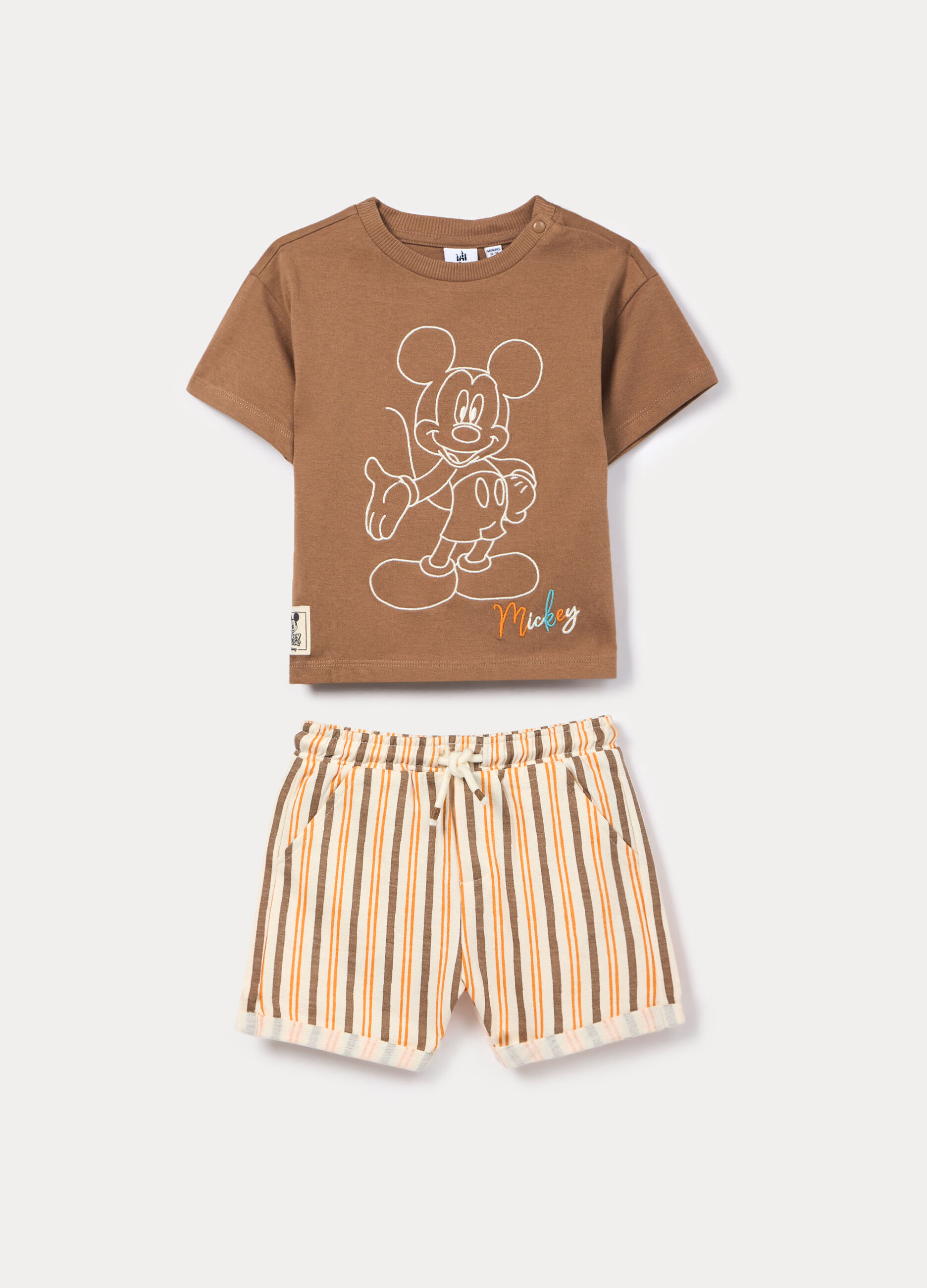 Jogging set Disney in jersey di puro cotone bimbo_0