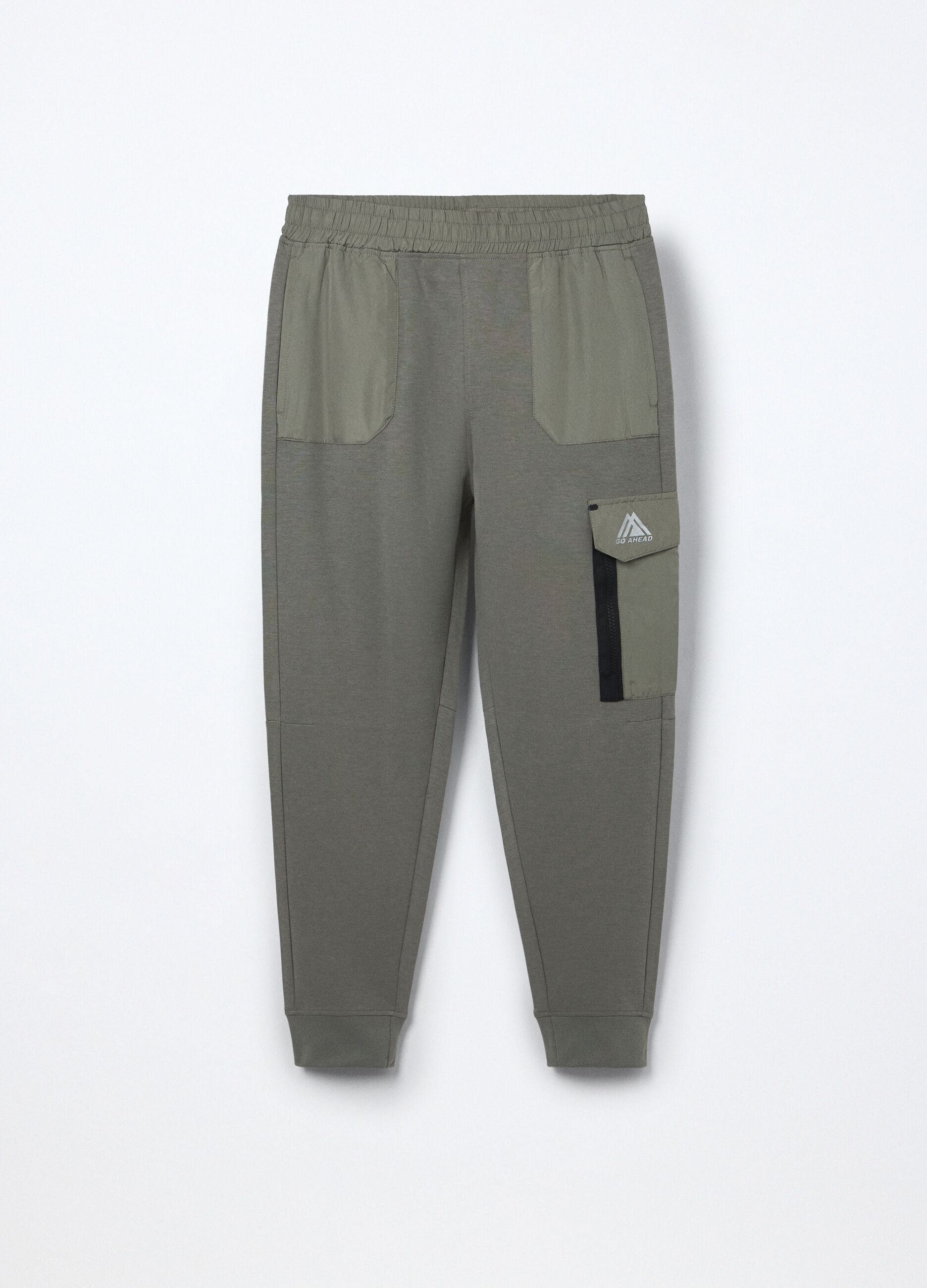 Jogger misto cotone ragazzo_0