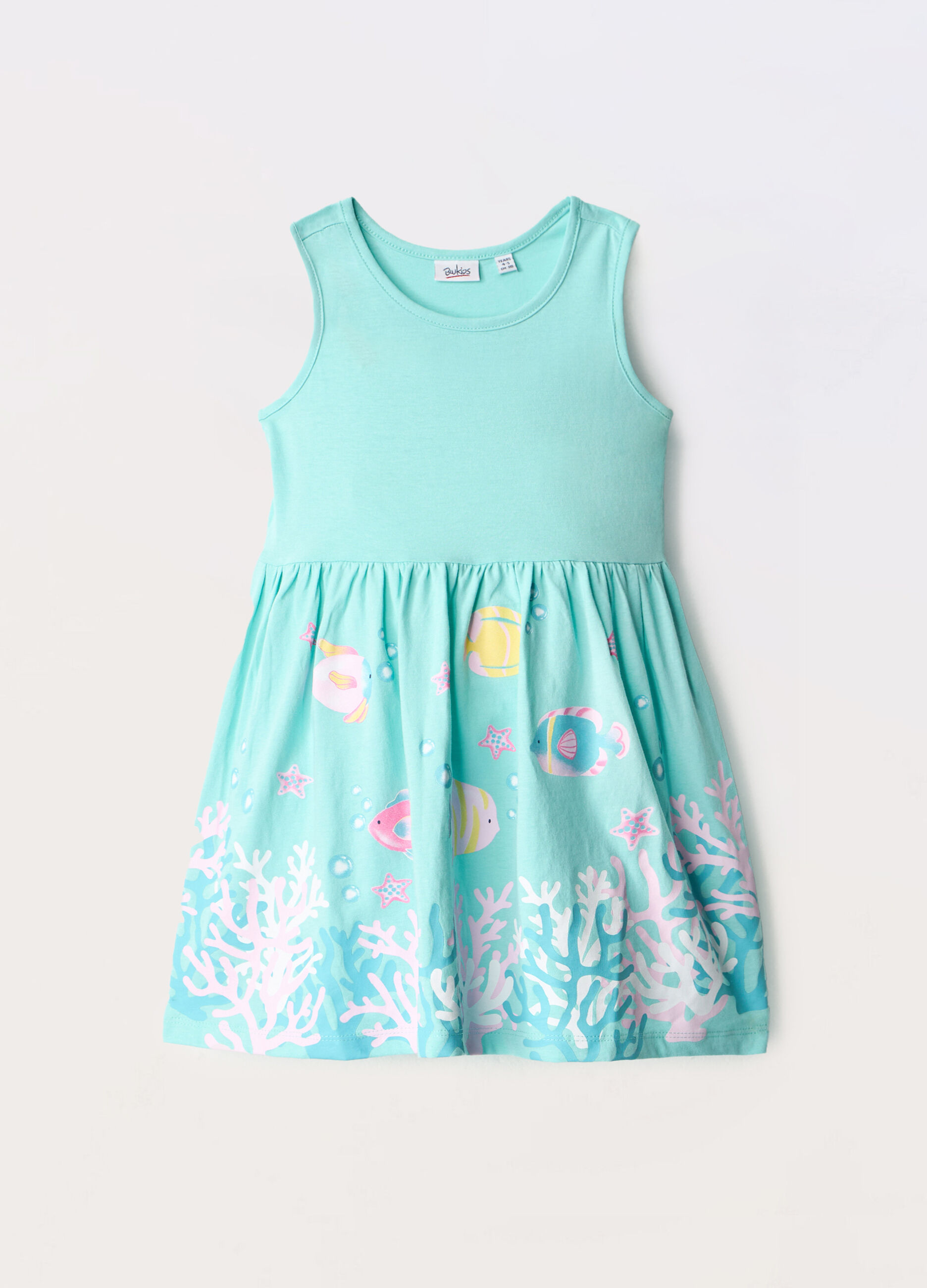 Vestito in jersey di puro cotone bambina_0
