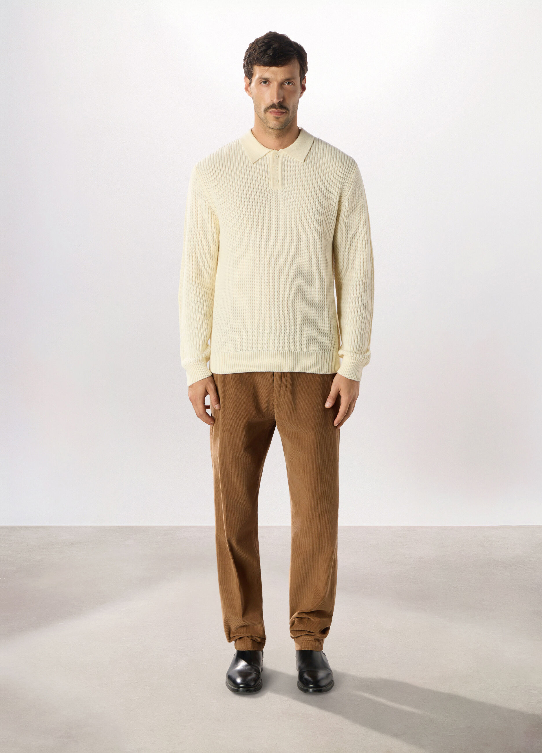 Pantalone chino in velluto a coste uomo_0