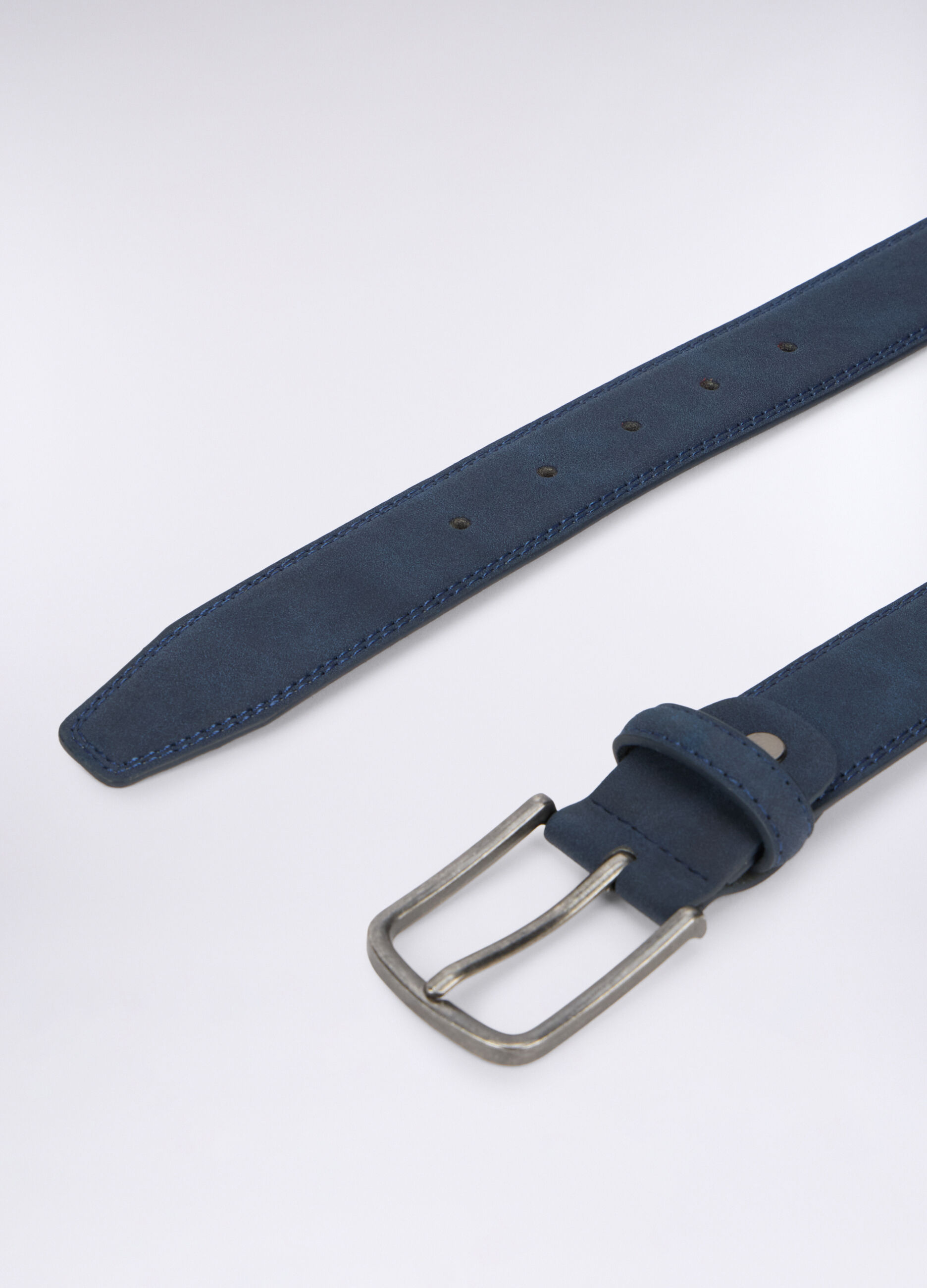 Cintura in ECOpelle scamosciata uomo