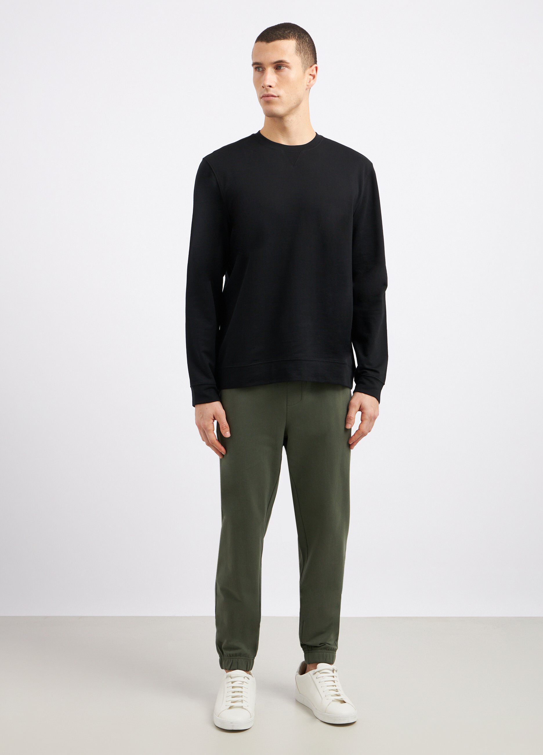 Joggers in cotone uomo_0