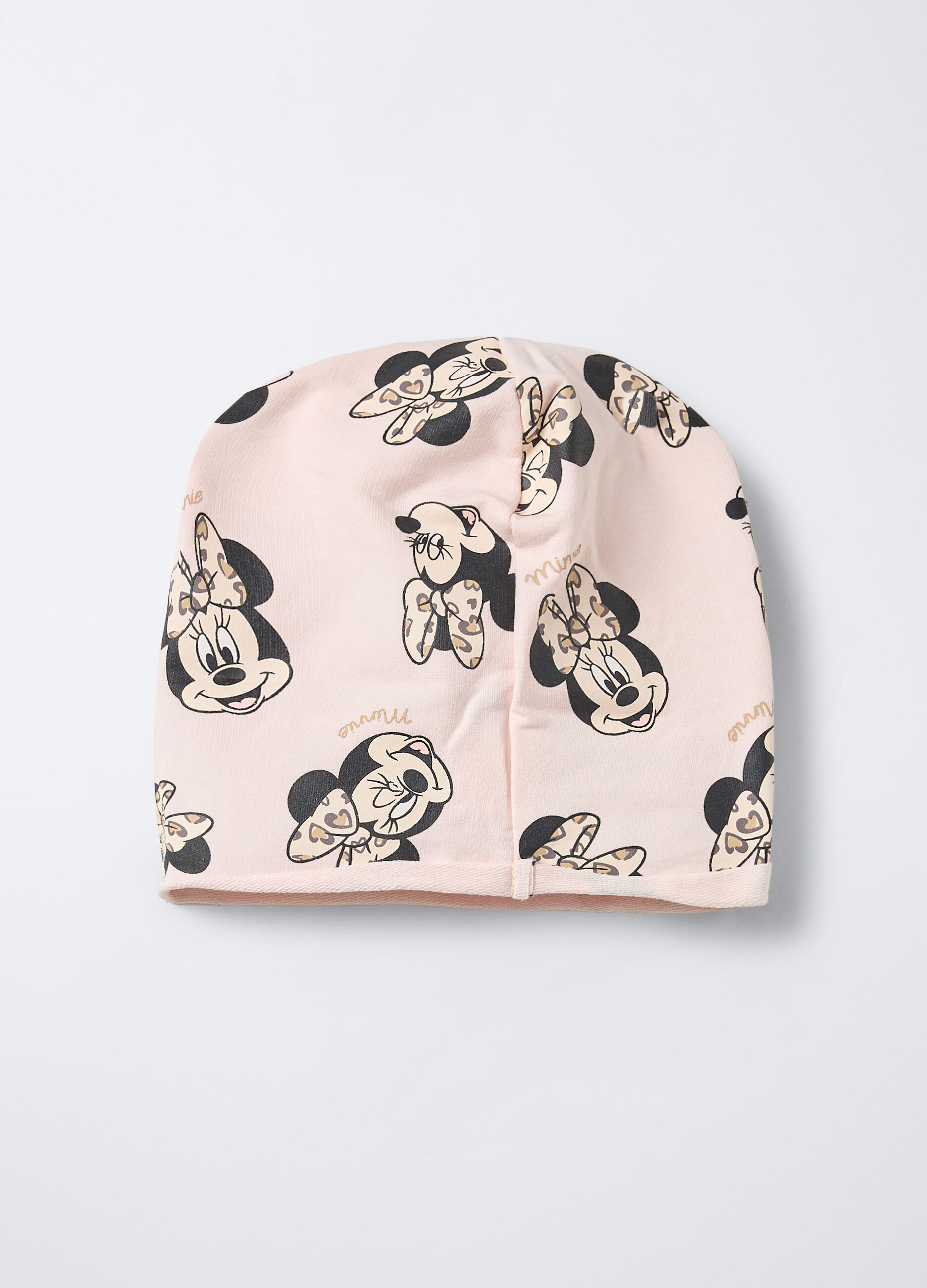 Berretto Disney in cotone garzato stretch neonata_1