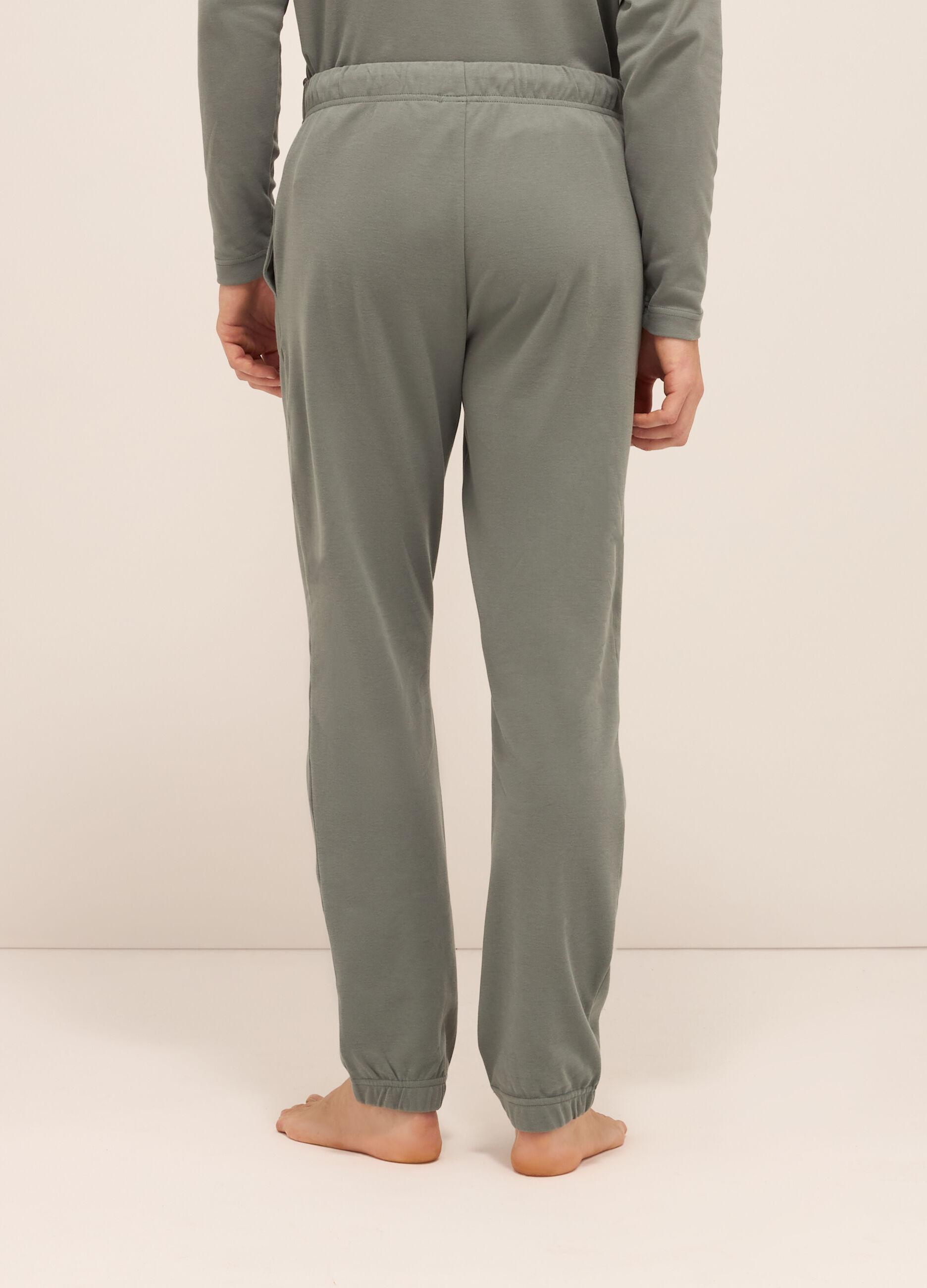 Pantaloni del pigiama in puro cotone uomo_2