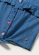 Camicia in chambray di puro cotone bambina_1