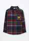 Camicia in flanella di puro cotone bambino_0