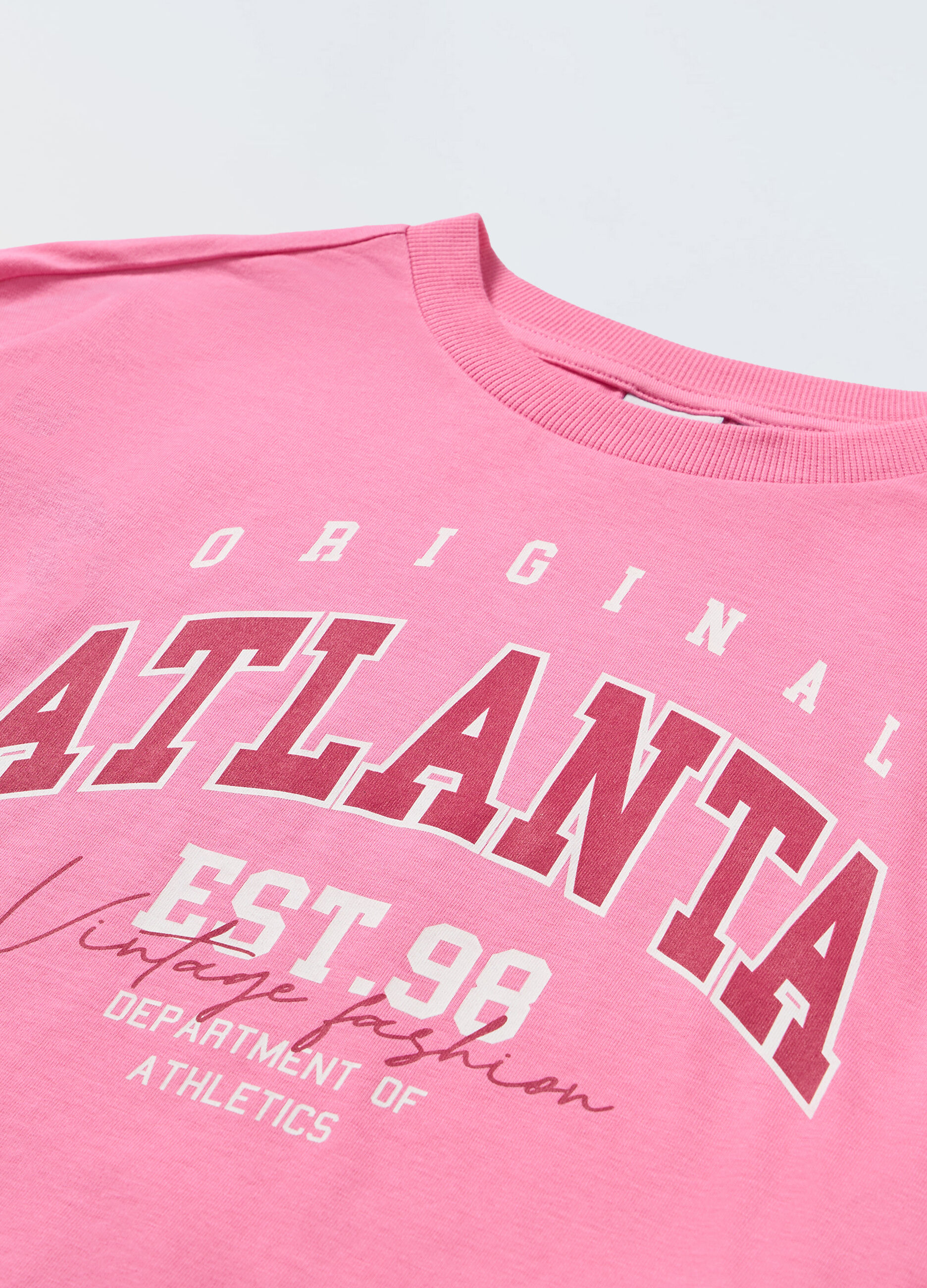 T-shirt a maniche lunghe in puro cotone ragazza_1