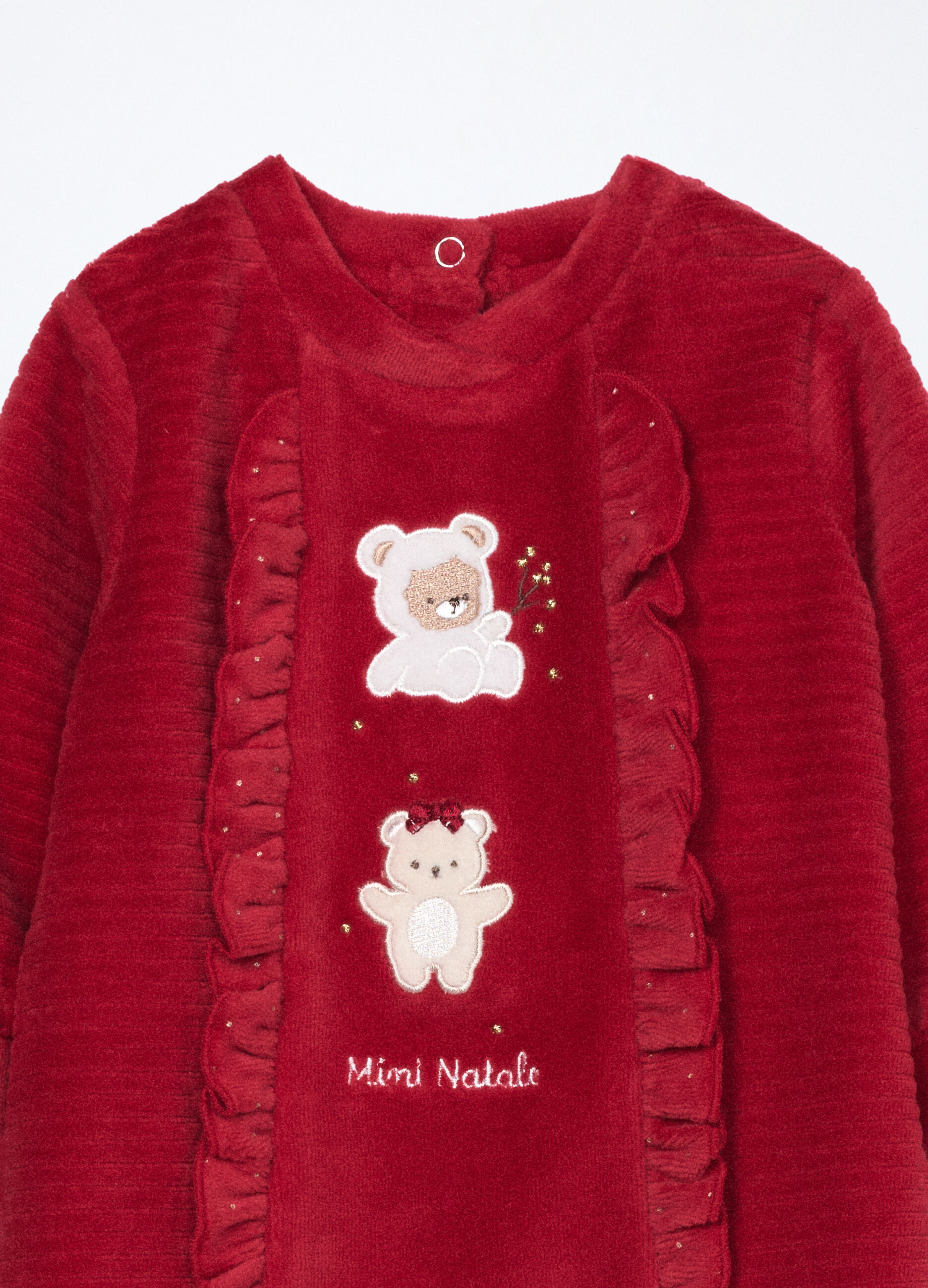 Tutina misto cotone velour neonata_2