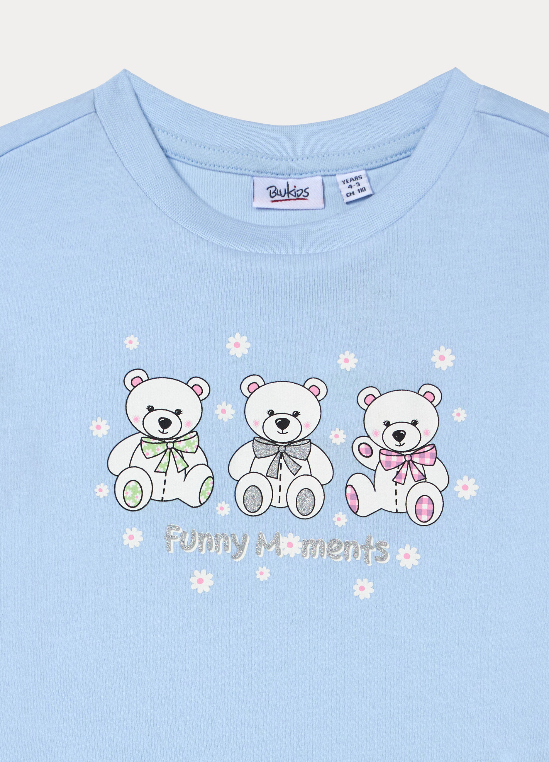 T-shirt in jersey di puro cotone bambina_2