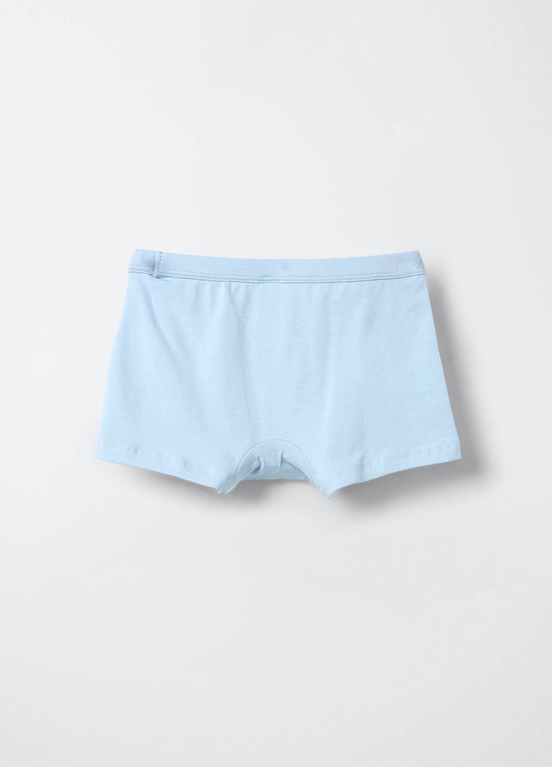 Boxer in jersey di cotone stretch bambino_1
