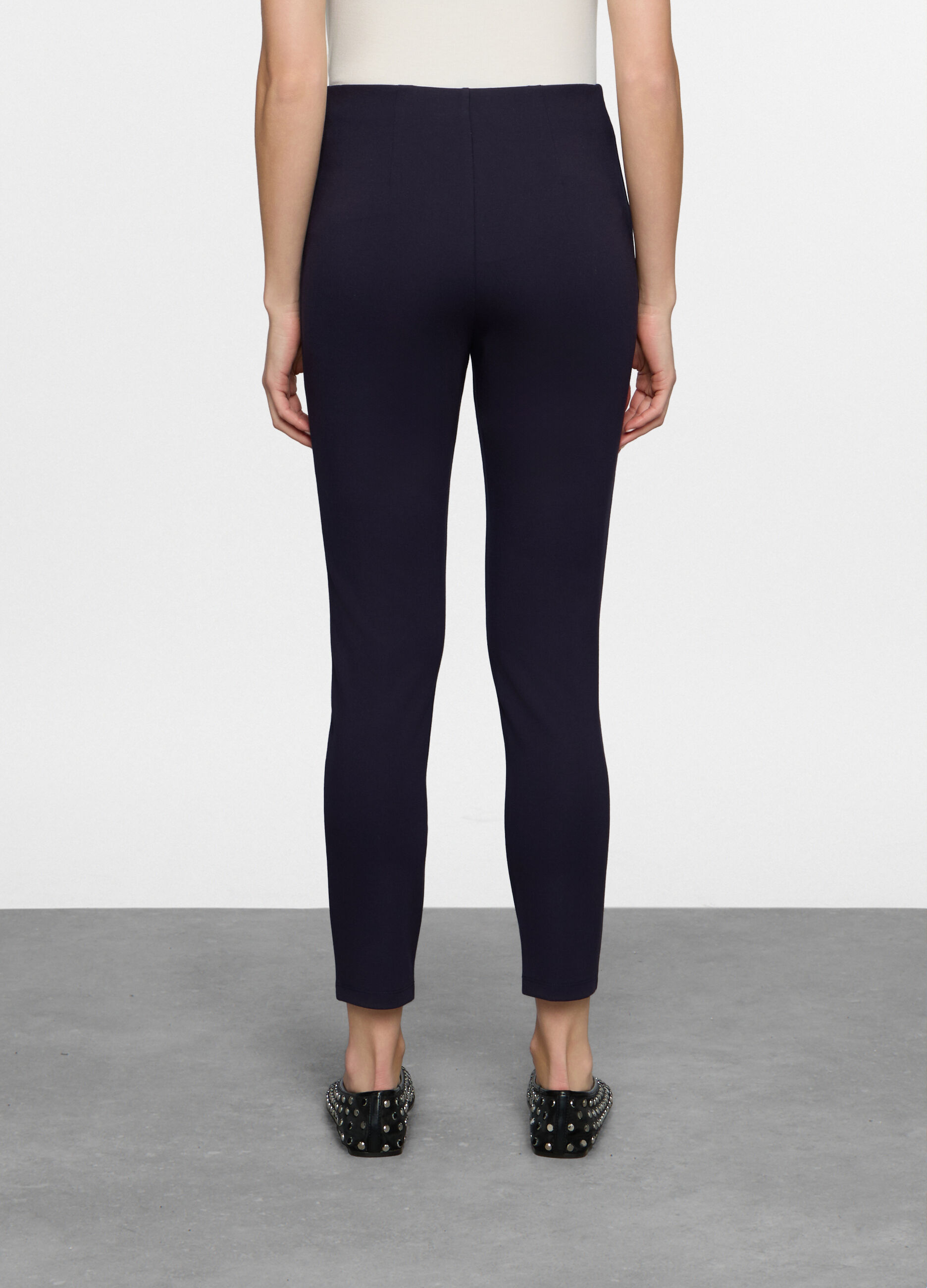 T-shirt girocollo stretch donna_1
