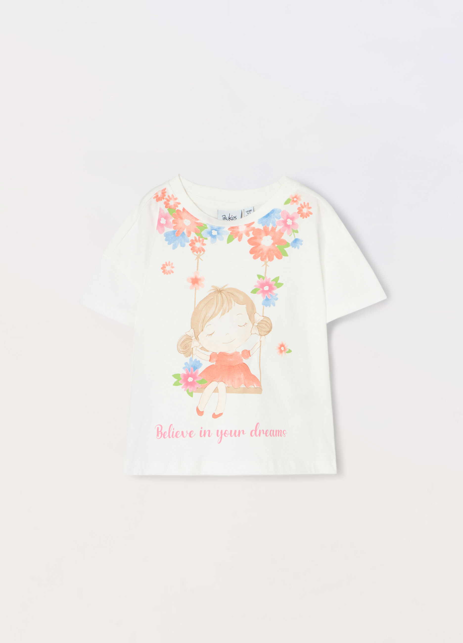 T-shirt a maniche corte bambina_0