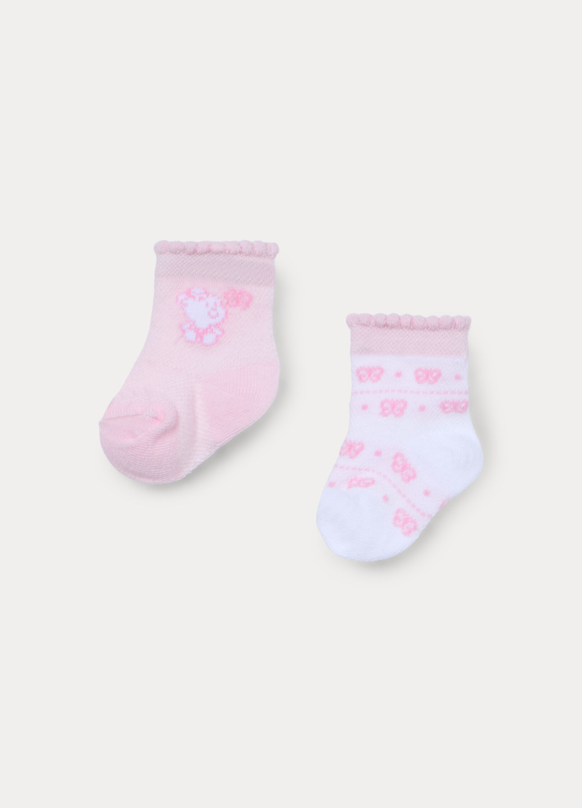 Pack 2 calze misto cotone stretch_1