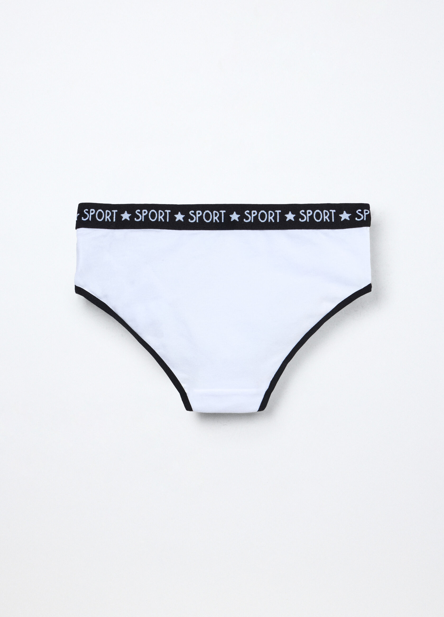 Slip in jersey di cotone stretch ragazza_1