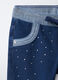 Treggings misto cotone garzato stretch Fit Regular bambina_2