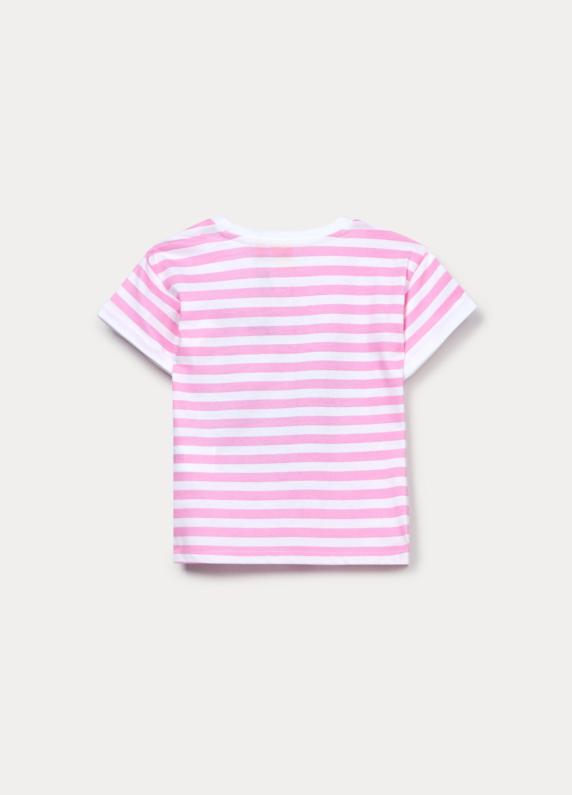 T-shirt girocollo Disney in jersey bambina_1