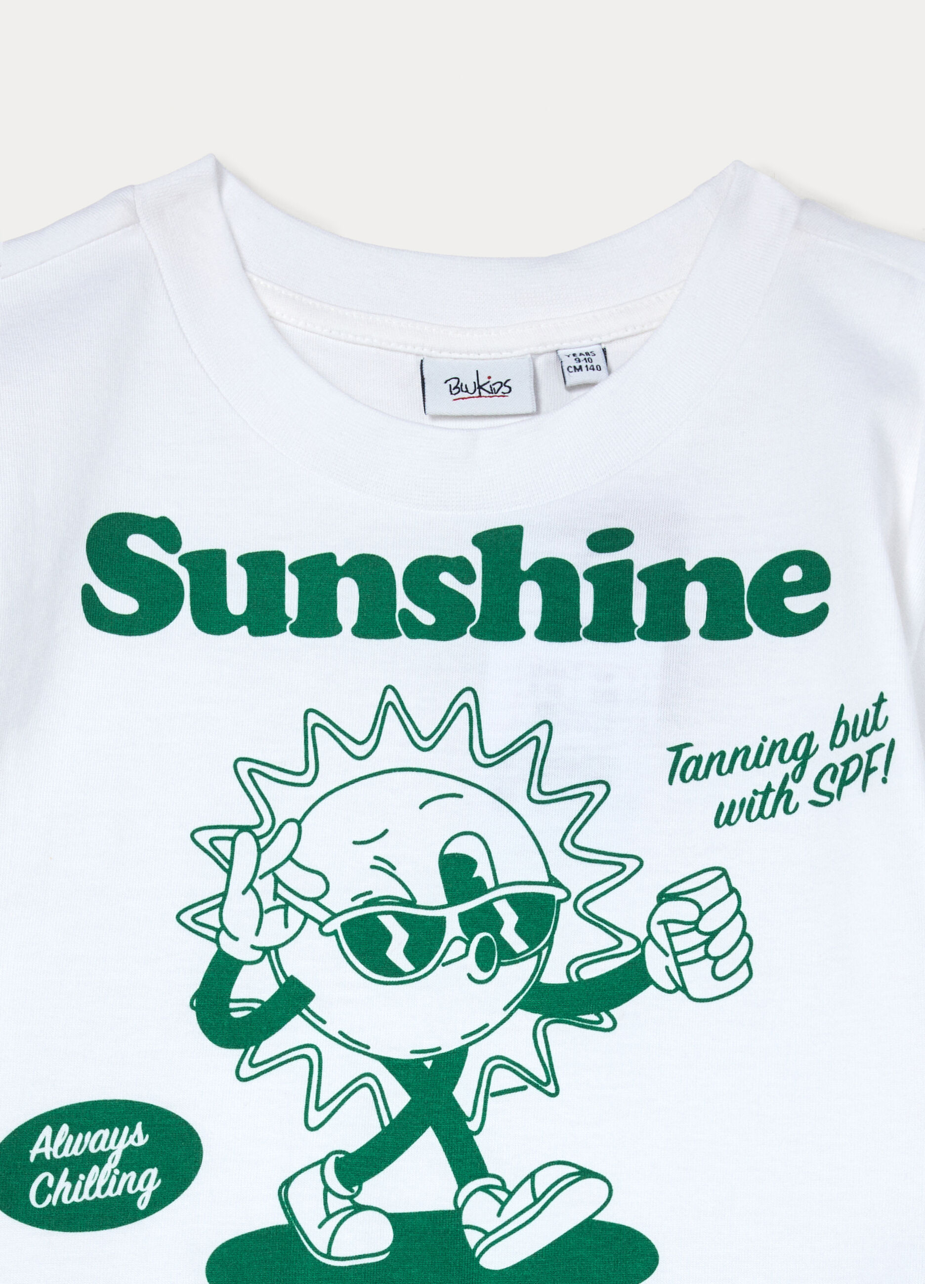 T-shirt in jersey di puro cotone ragazza_2