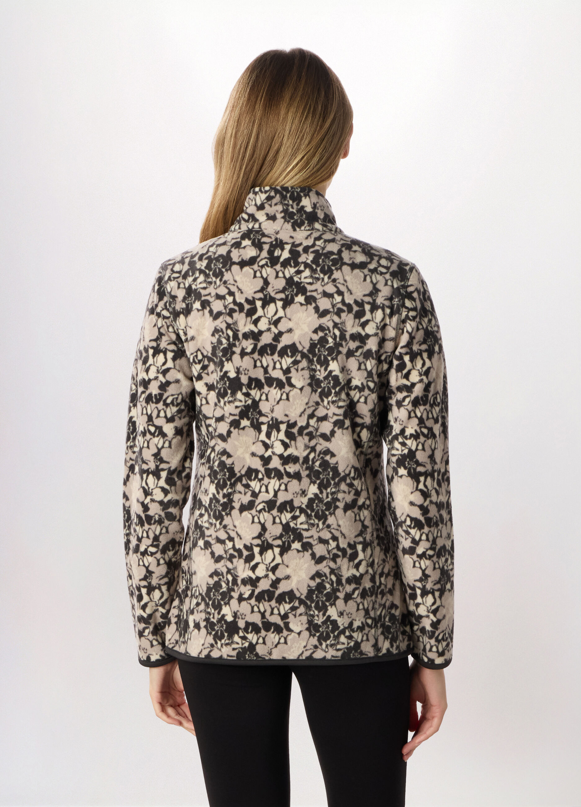 Felpa full zip in pile donna Holistic fitness_1