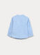 Camicia con collo coreano misto lino bimbo_1