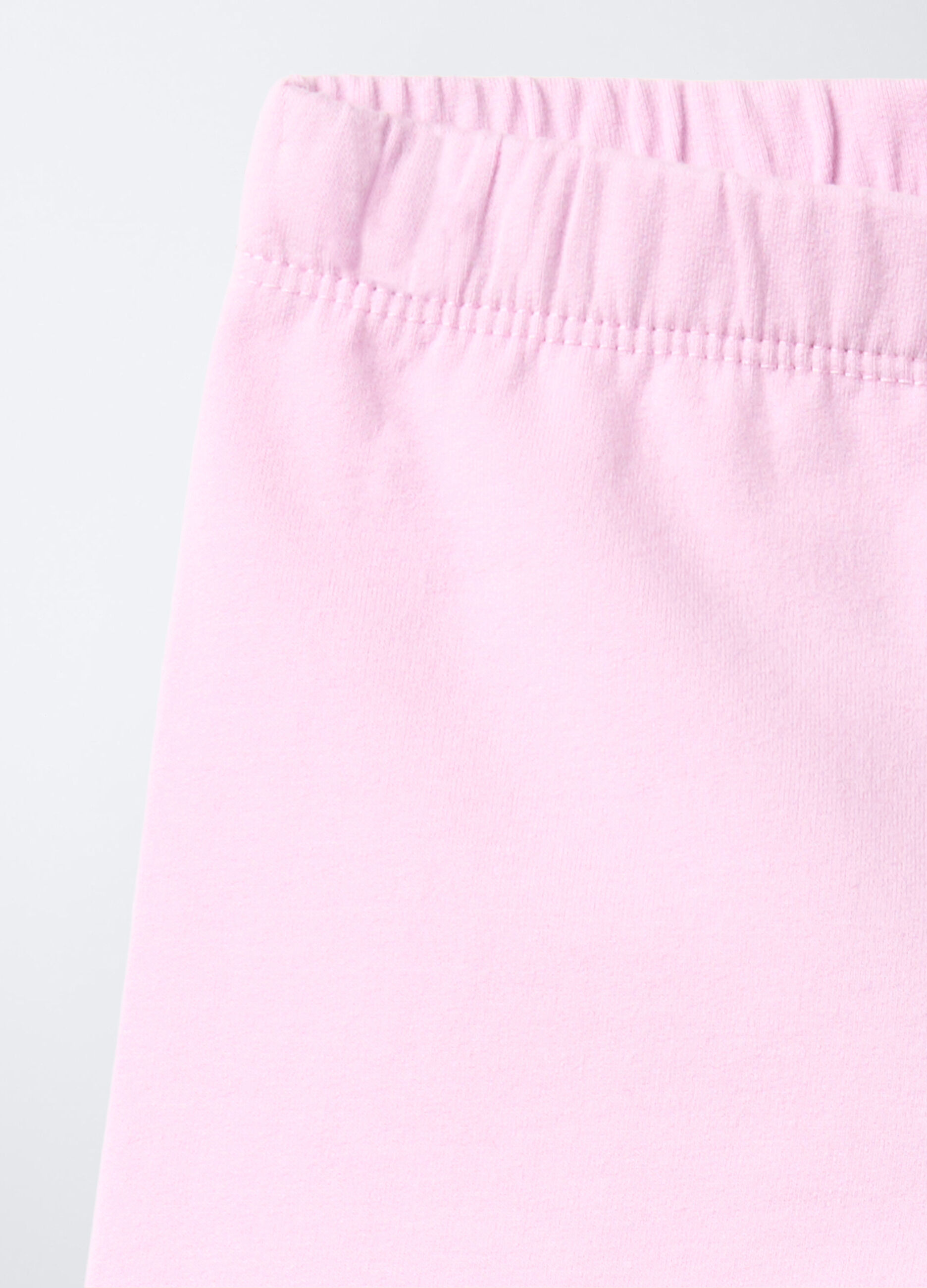 Leggings in felpa di cotone stretch Skinny Fit bimba_2
