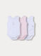 Pack 3 body in costina di puro cotone _0