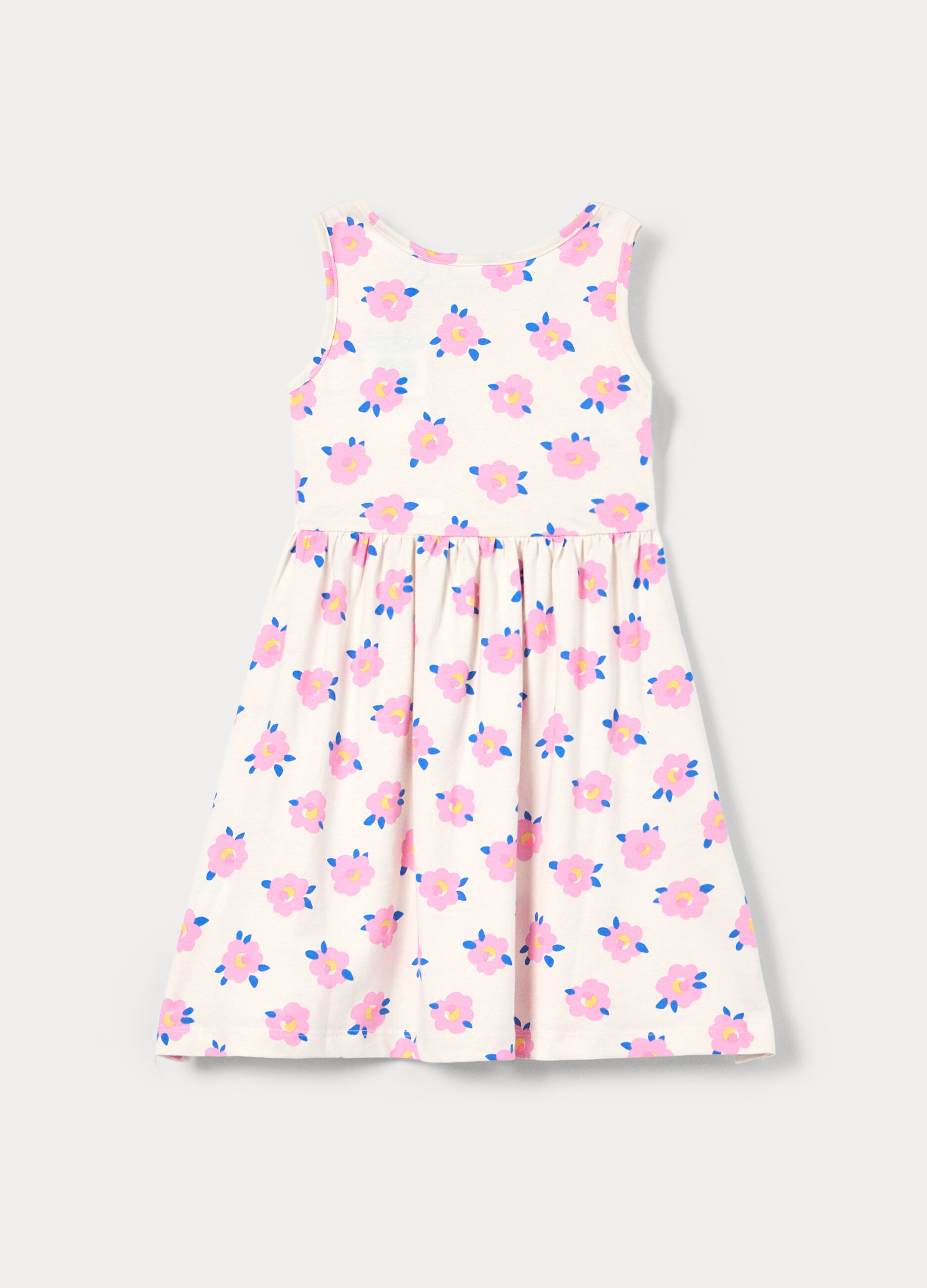 Vestito in jersey di puro cotone bambina_1