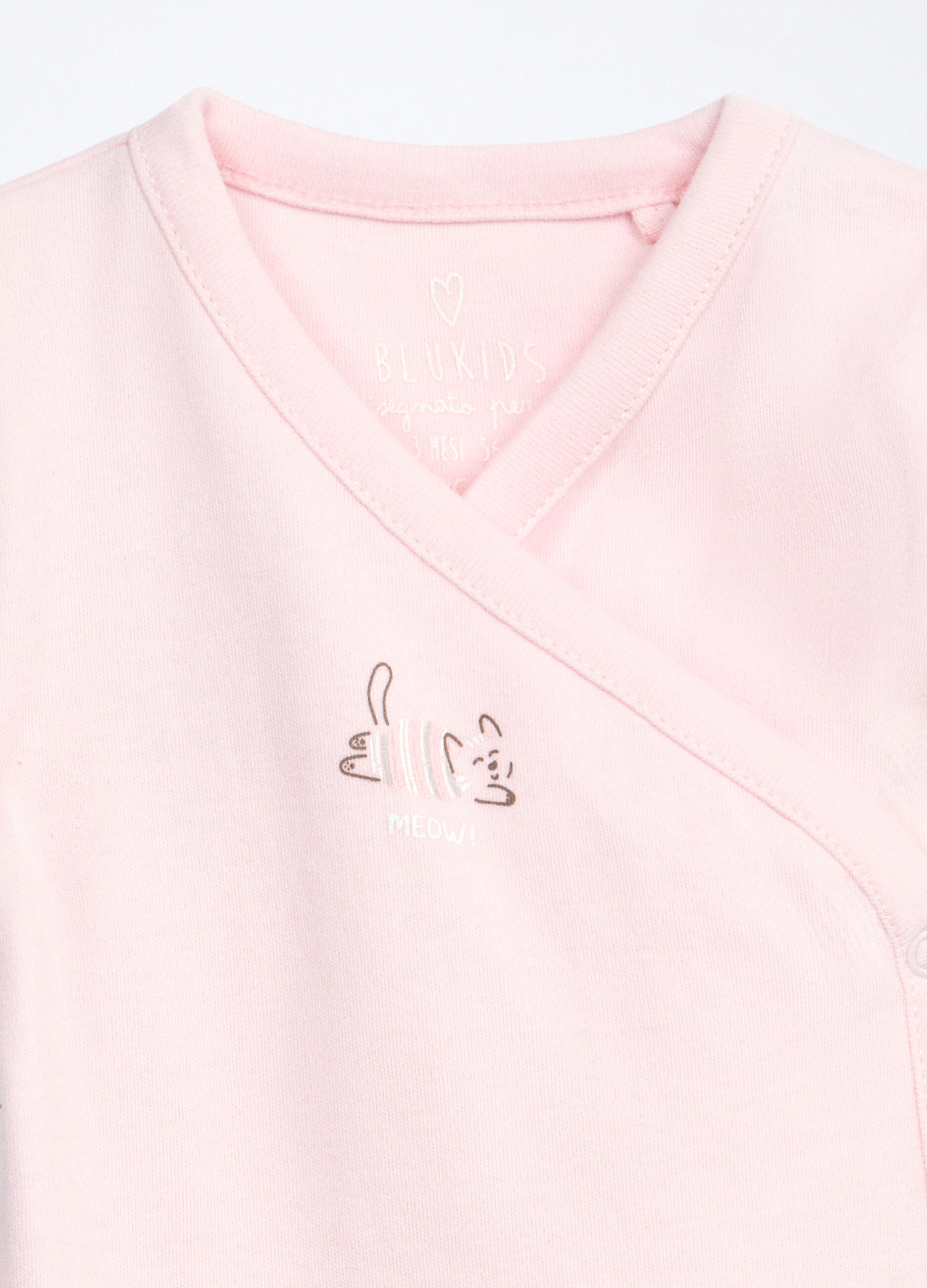 Pack 2 body in interlock di puro cotone neonata_3