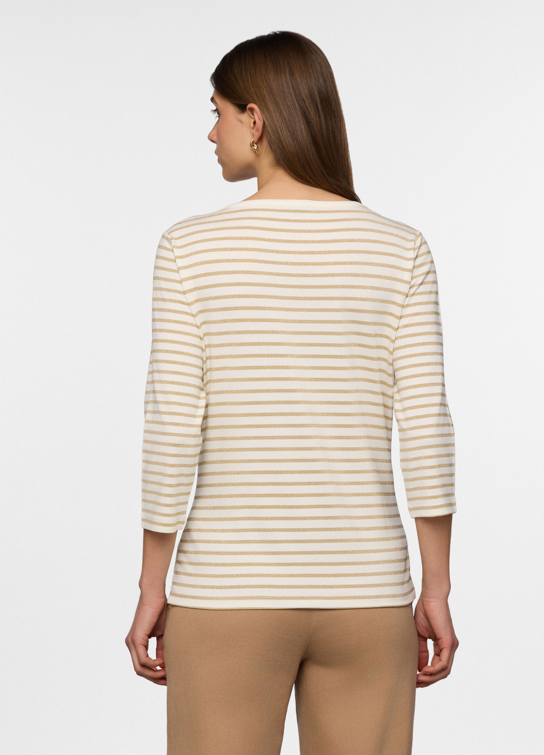 T-shirt girocollo donna_1