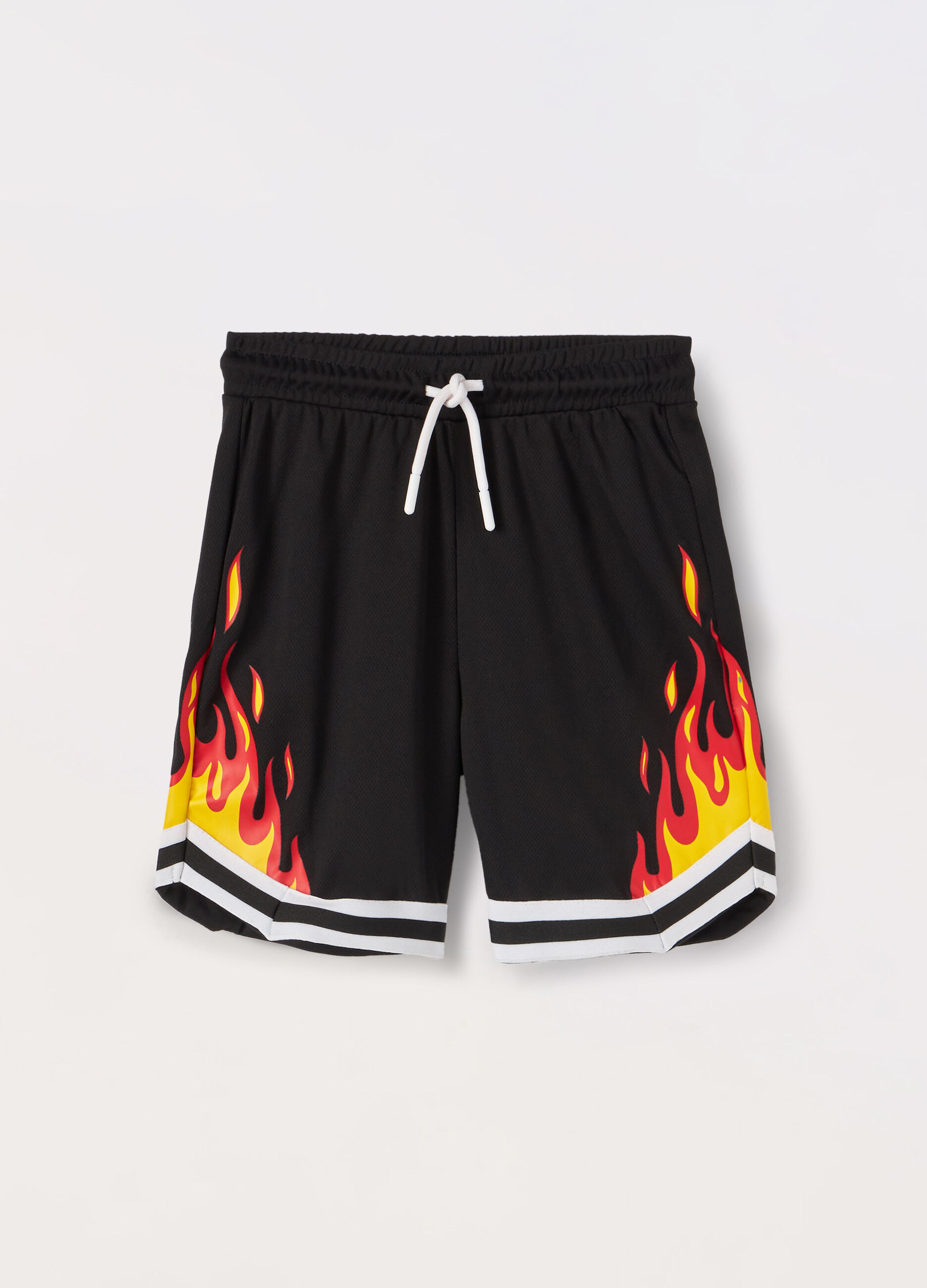 Shorts in mesh con stampa bambino_0