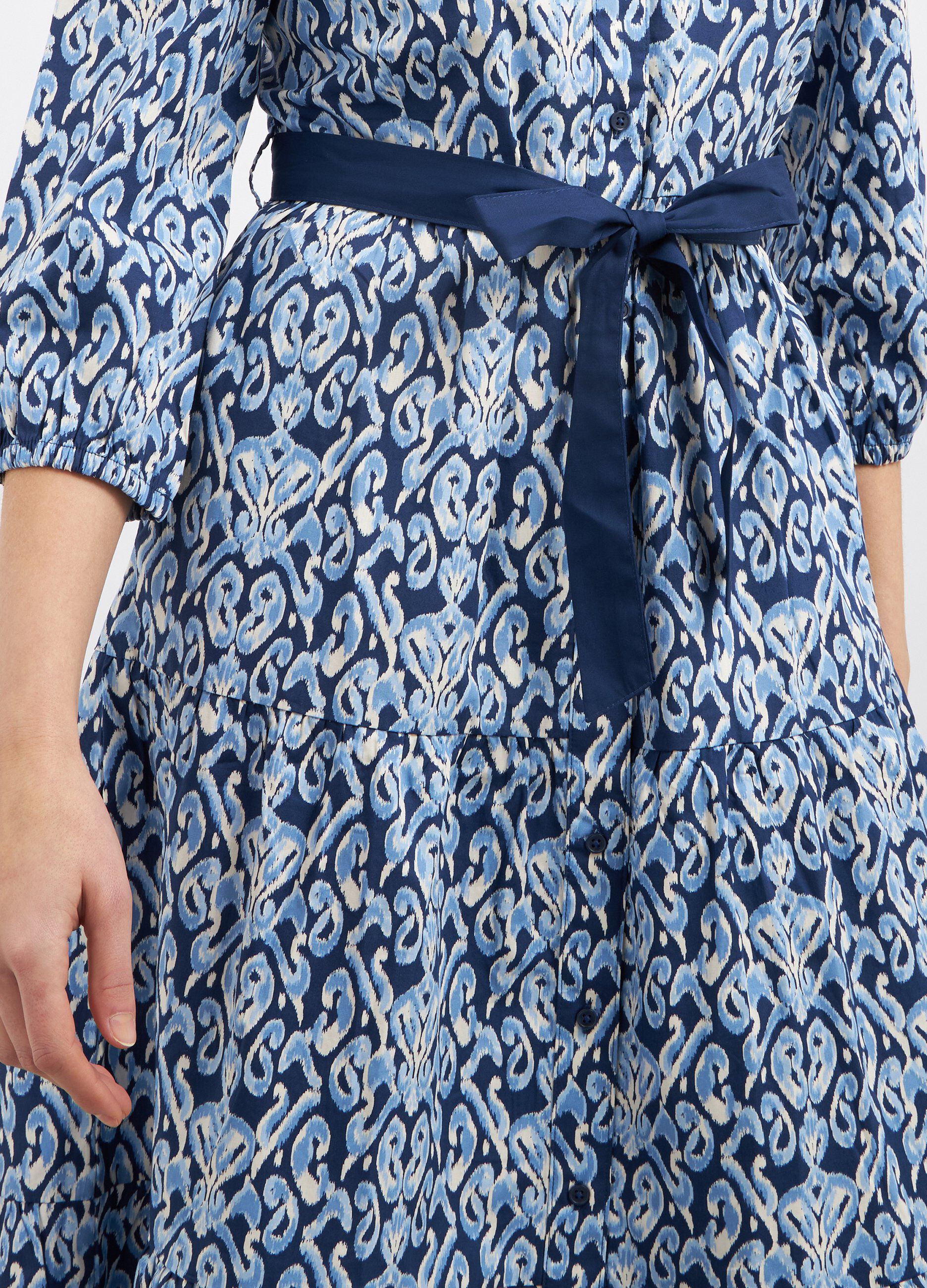 Abito lungo in puro cotone donna_2