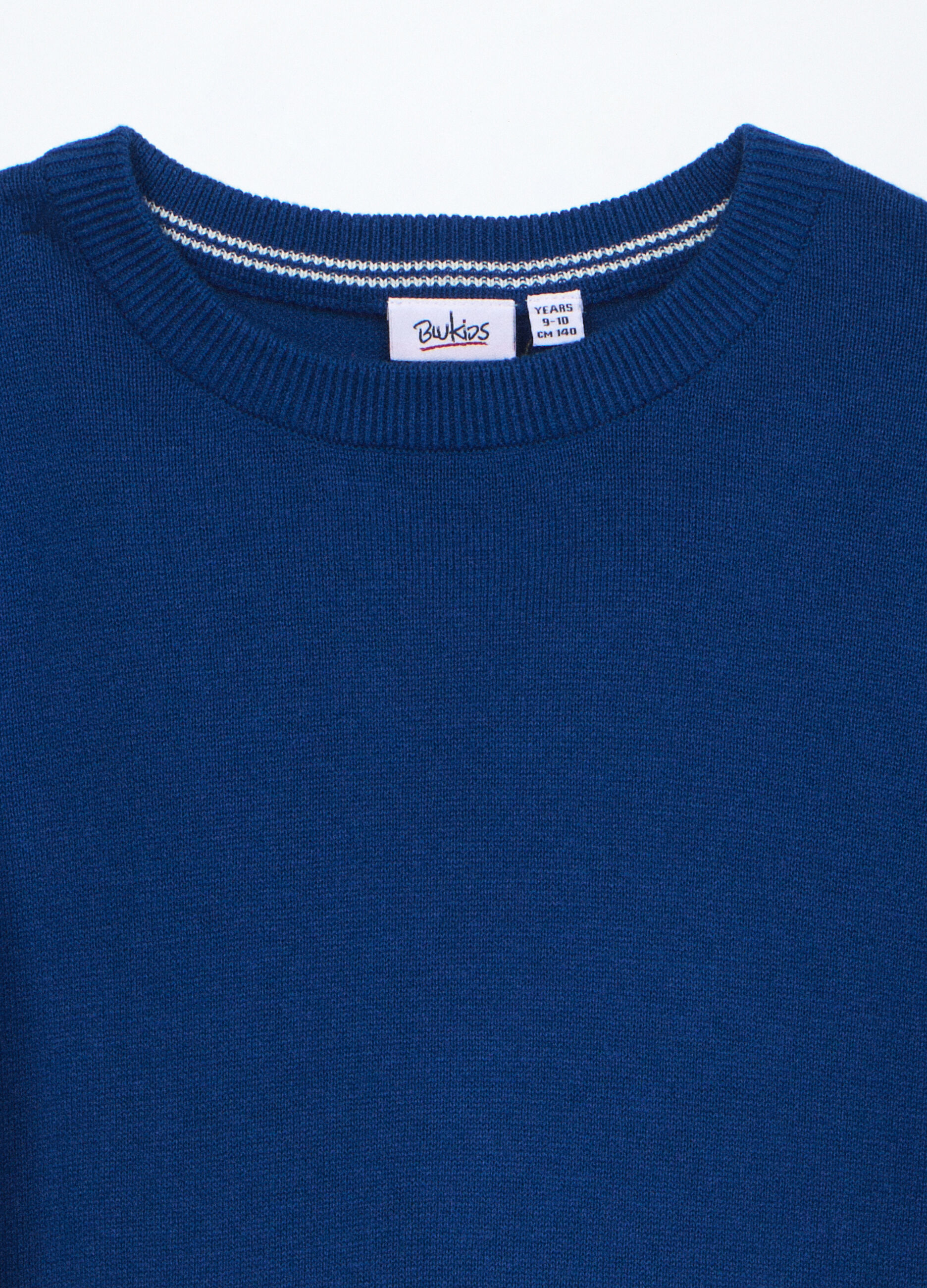 Girocollo tricot in puro cotone bambino_2