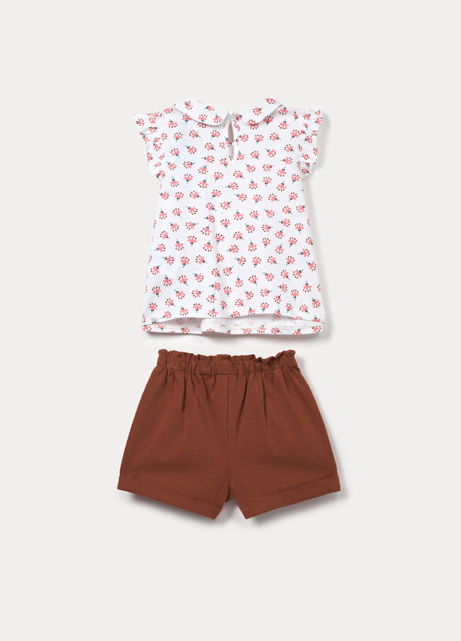 Jogging set in jersey di puro cotone bimba_1