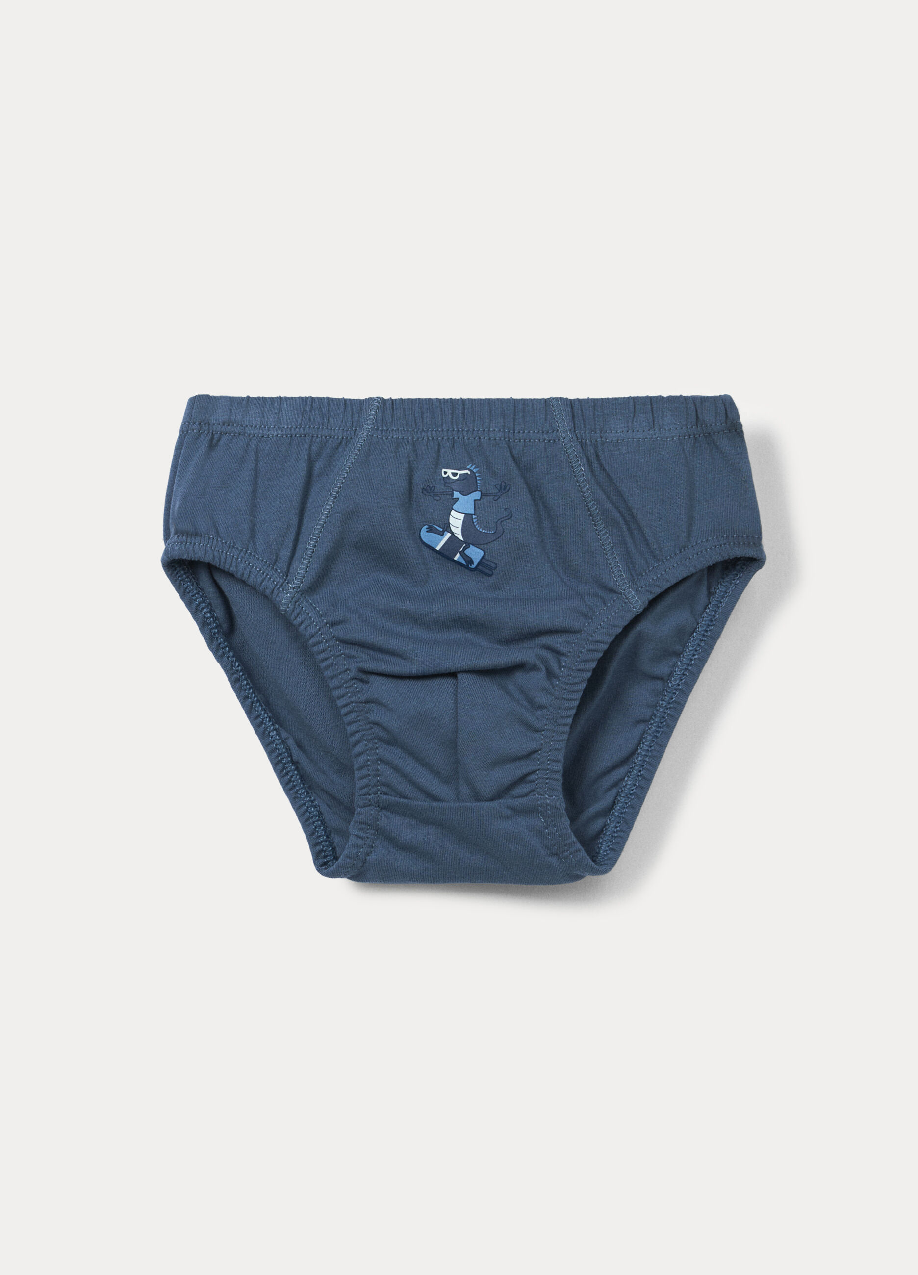 Pack 7 slip in jersey di cotone stretch bambino_0