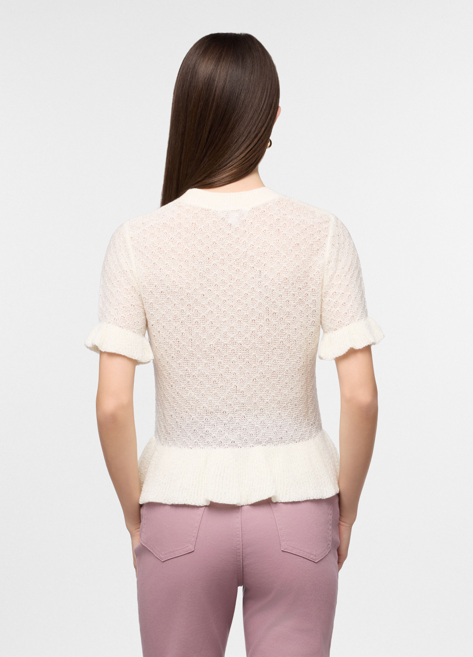 T-shirt girocollo donna_1