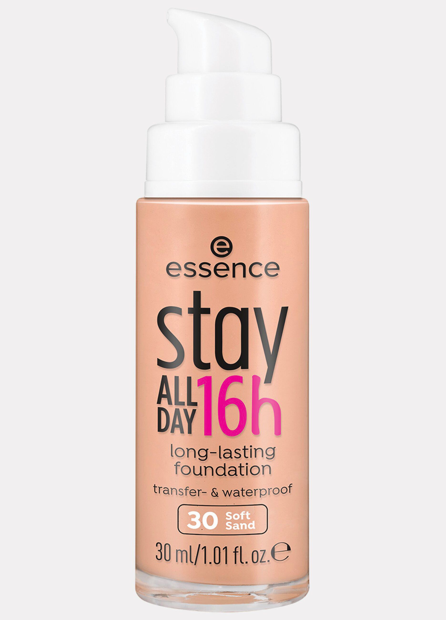 Essence stay all day 16h long-lasting fondotinta viso 30
