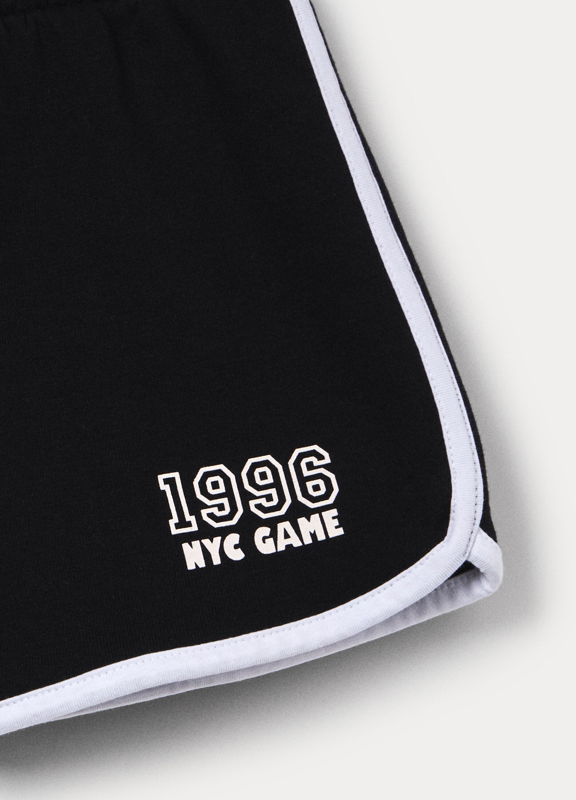 Shorts in french terry misto cotone ragazza_2