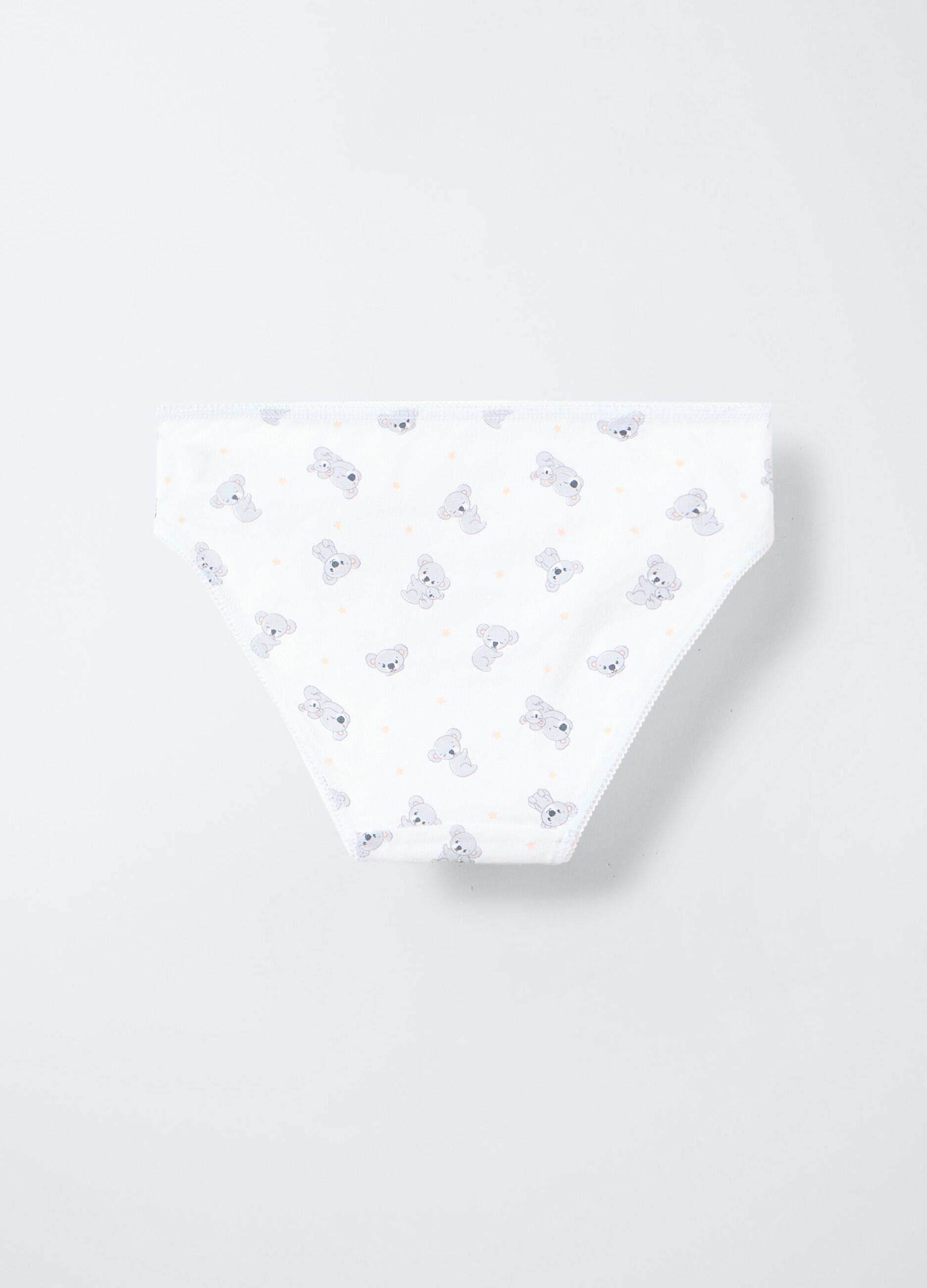 Pack 5 slip in jersey di cotone stretch bambina_3