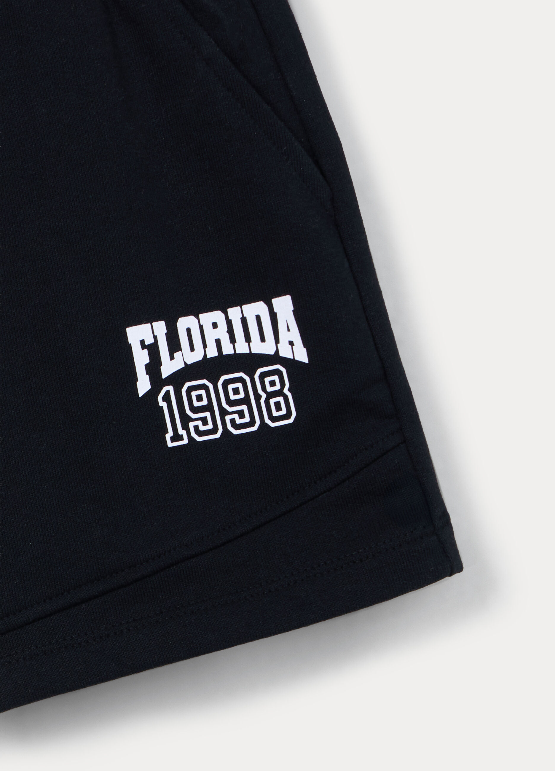 Shorts in french terry misto cotone ragazza_2