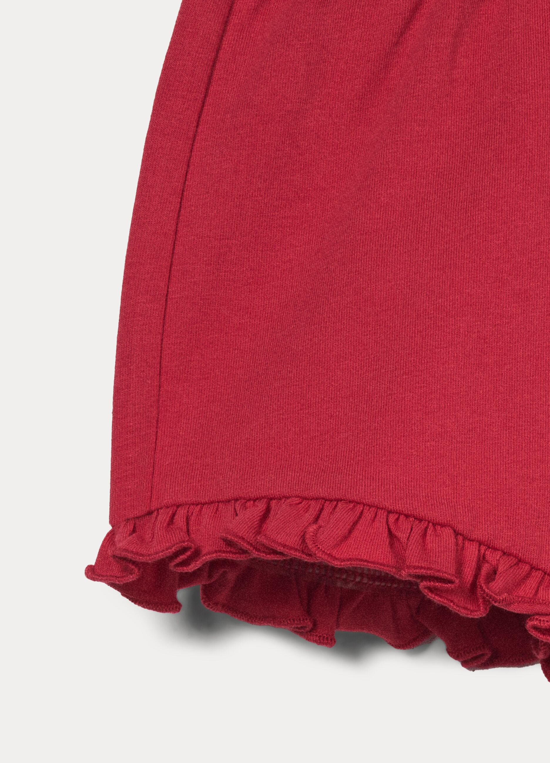 Shorts in jersey di cotone stretch bimba_2