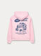Felpa in french terry di misto cotone ragazza_1