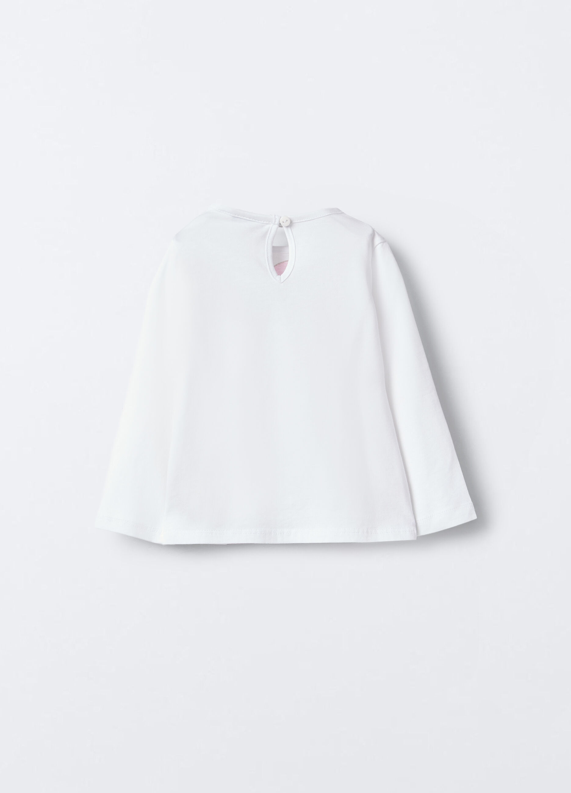 T-shirt in jersey di puro cotone bimba_1