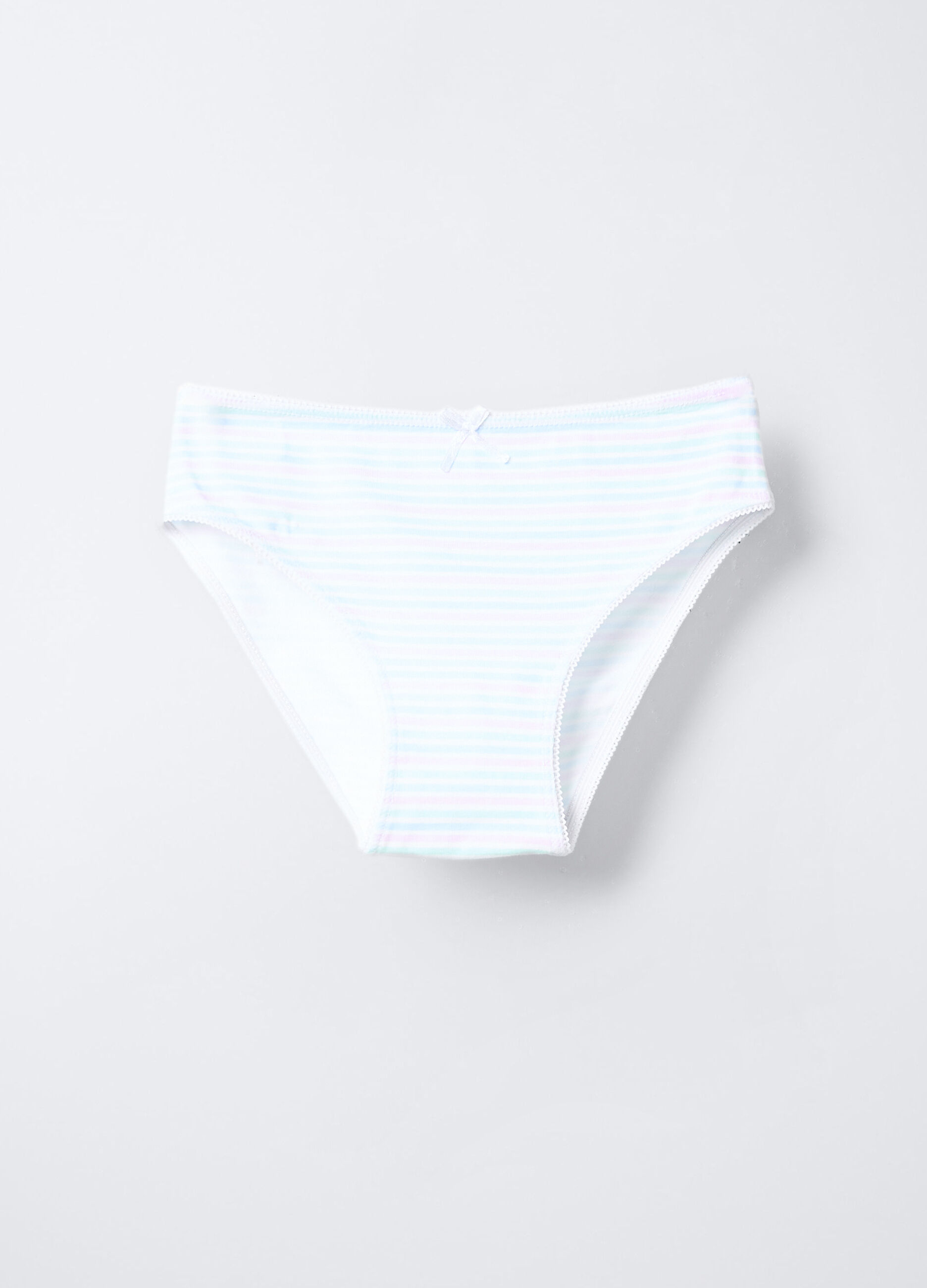 Pack 7 slip in jersey di cotone stretch bambina_1
