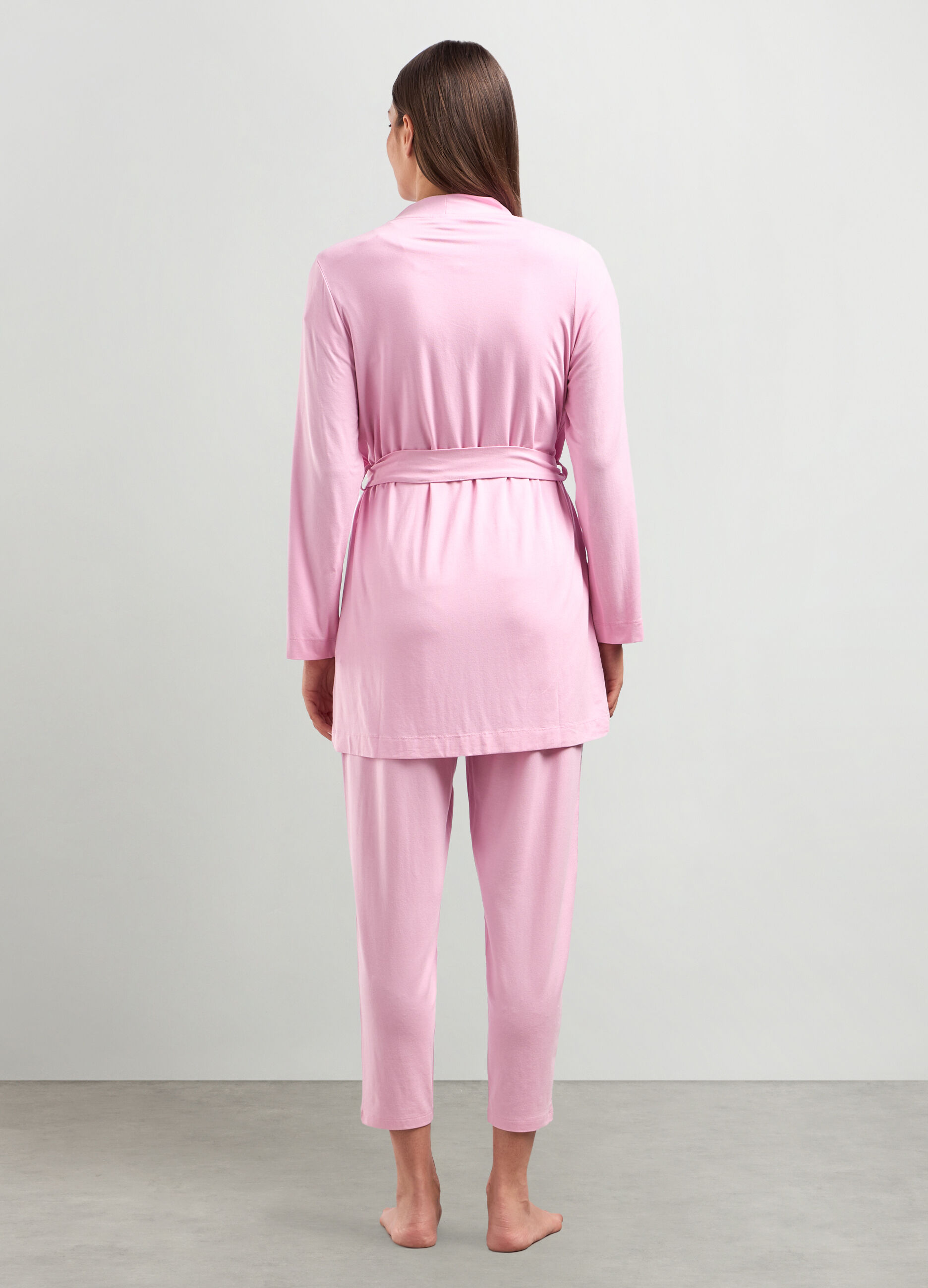 Vestaglia in modal stretch donna_1