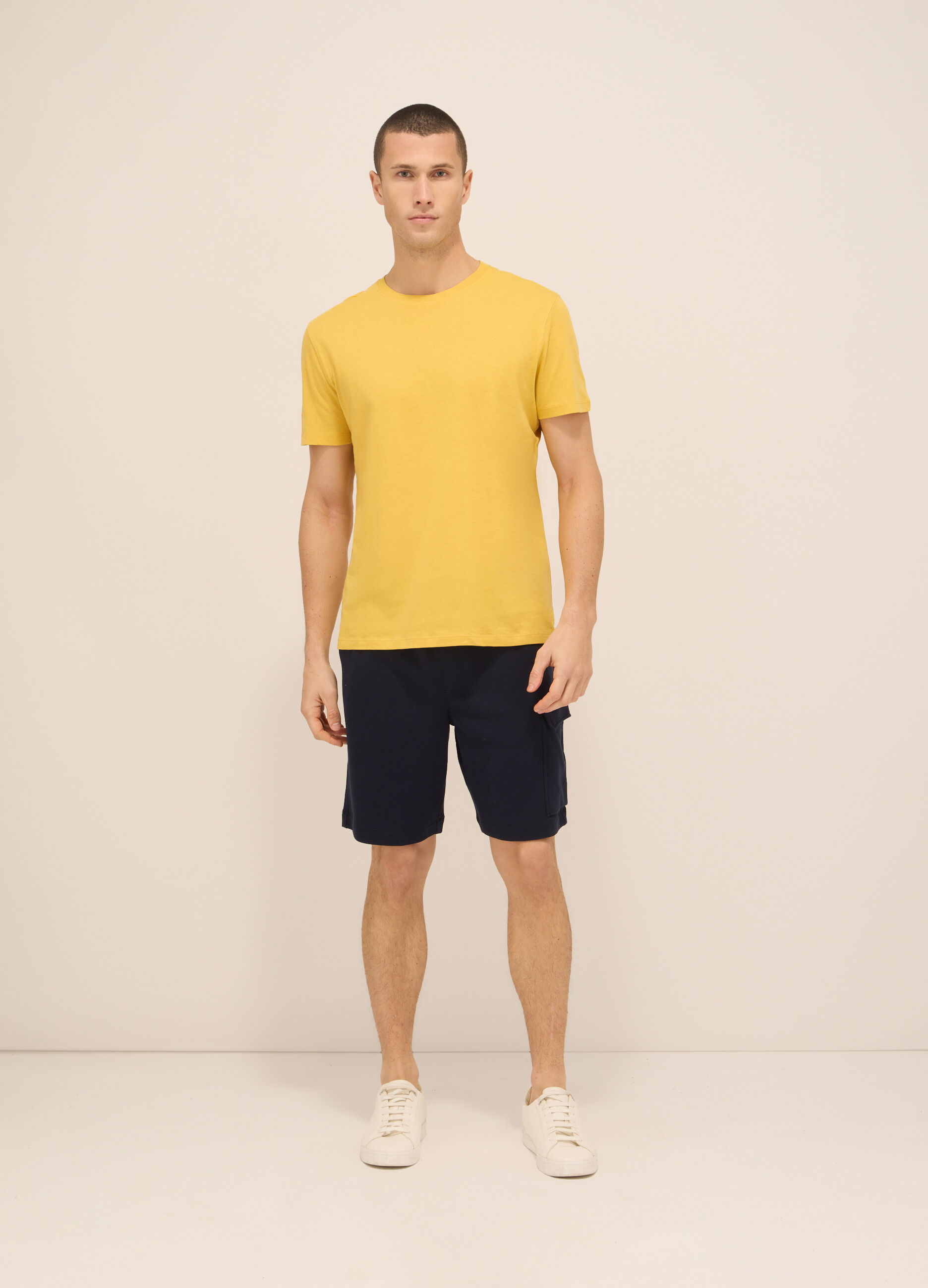 Short sportivi in puro cotone uomo_0