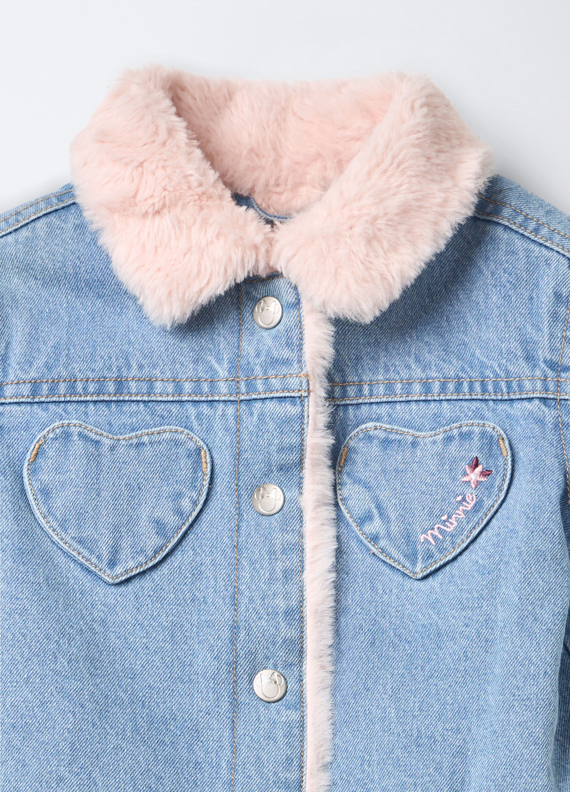 Giacca Disney in denim misto cotone bimba_2