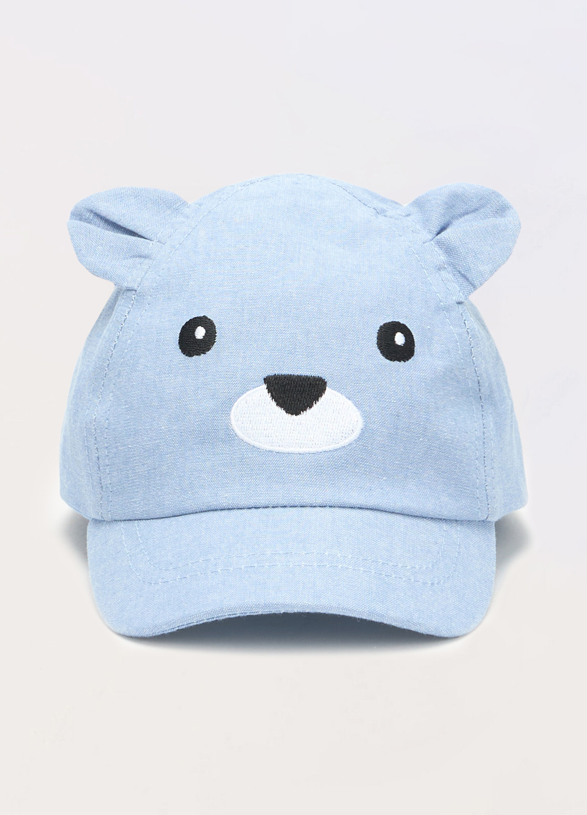 Cappello da baseball in twill di puro cotone neonato_0
