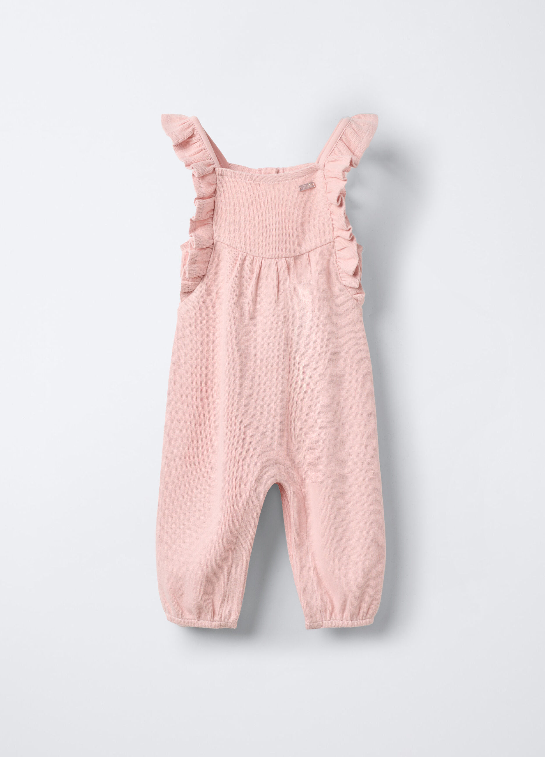 Salopette in puro cotone neonata_0