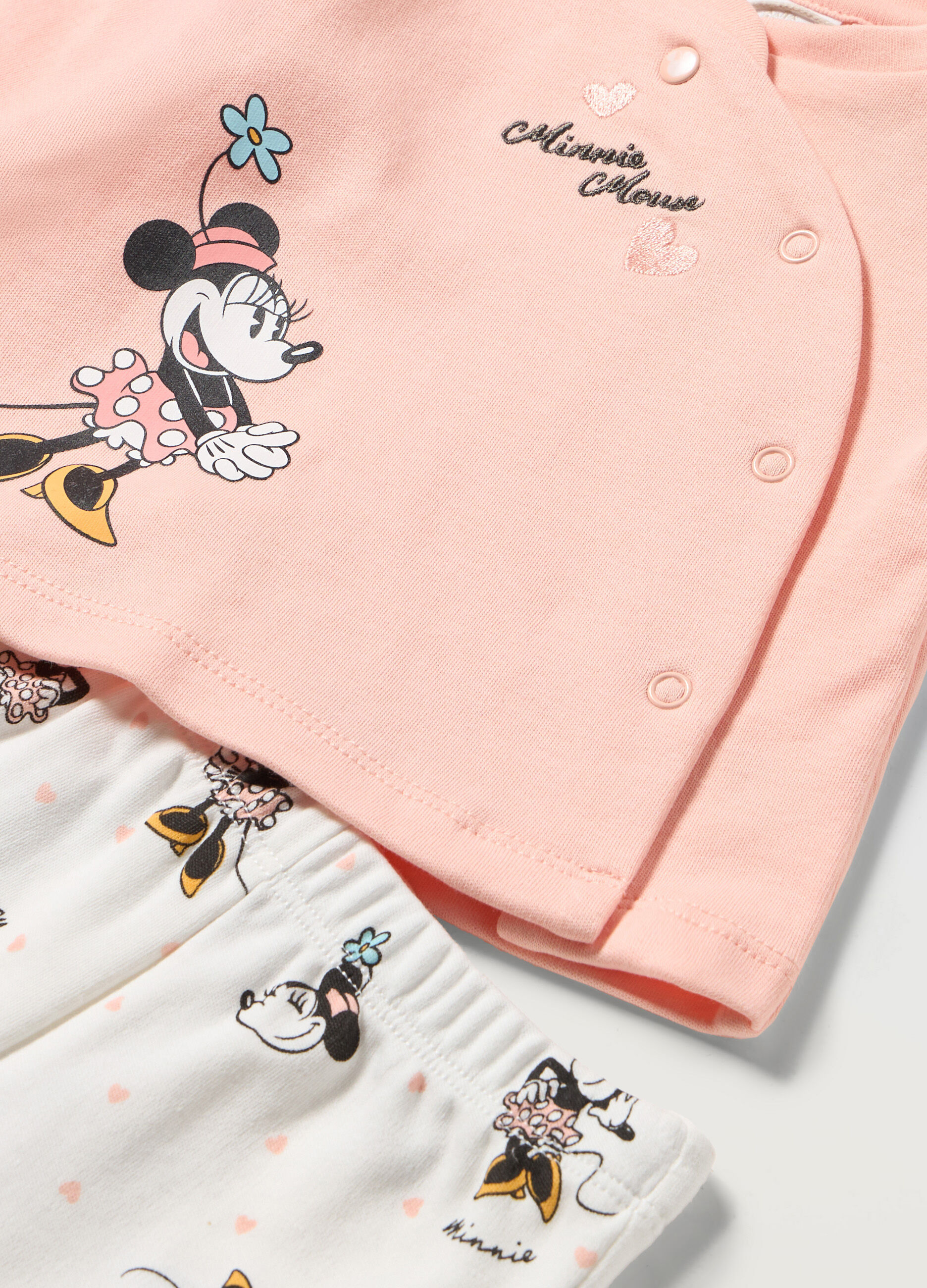 Set Disney in interlock di puro cotone neonata_1